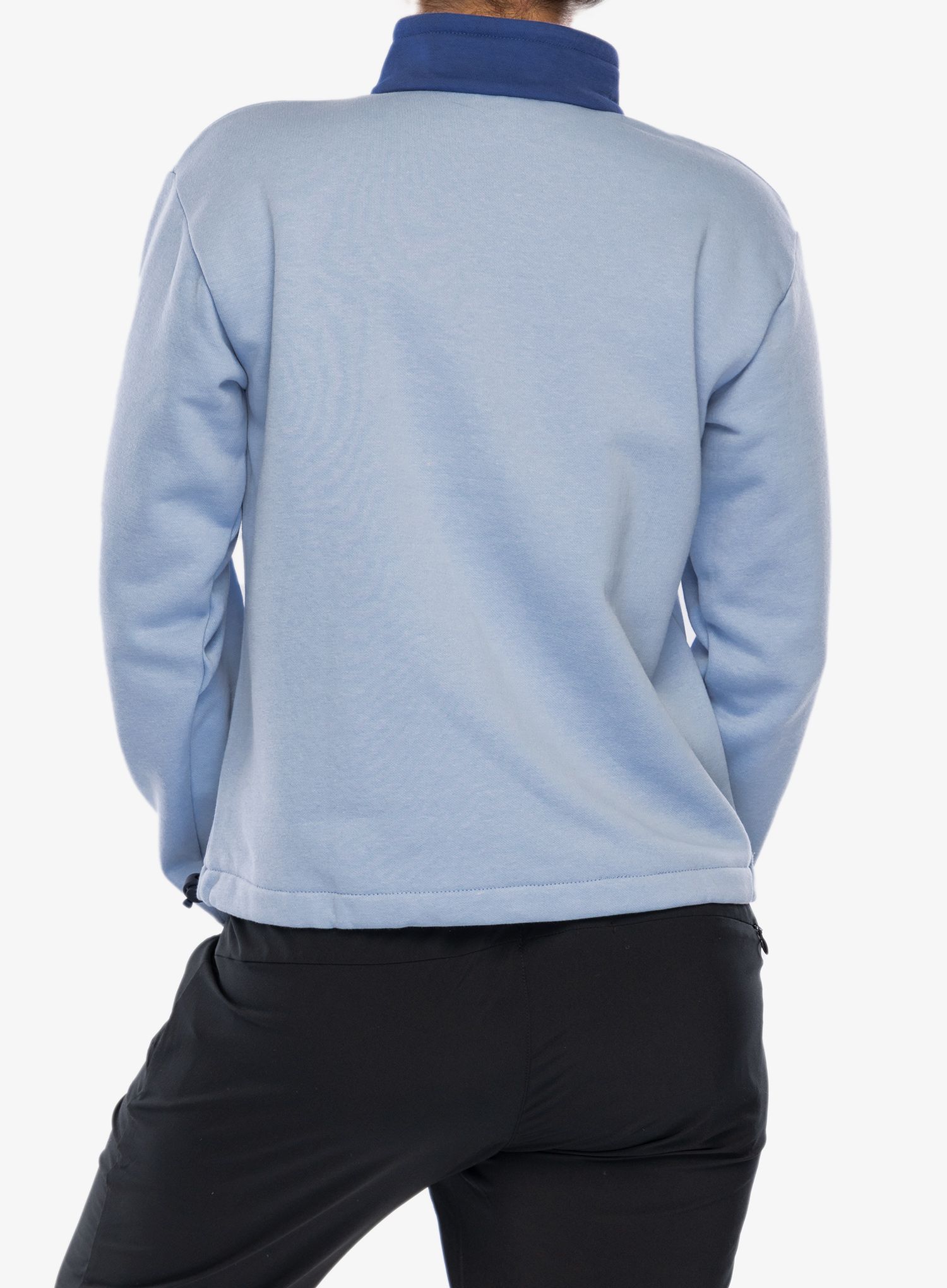 Ženska jopica brez kapuce Columbia Lodge Quarter Zip - whisper/eve/nocturnal