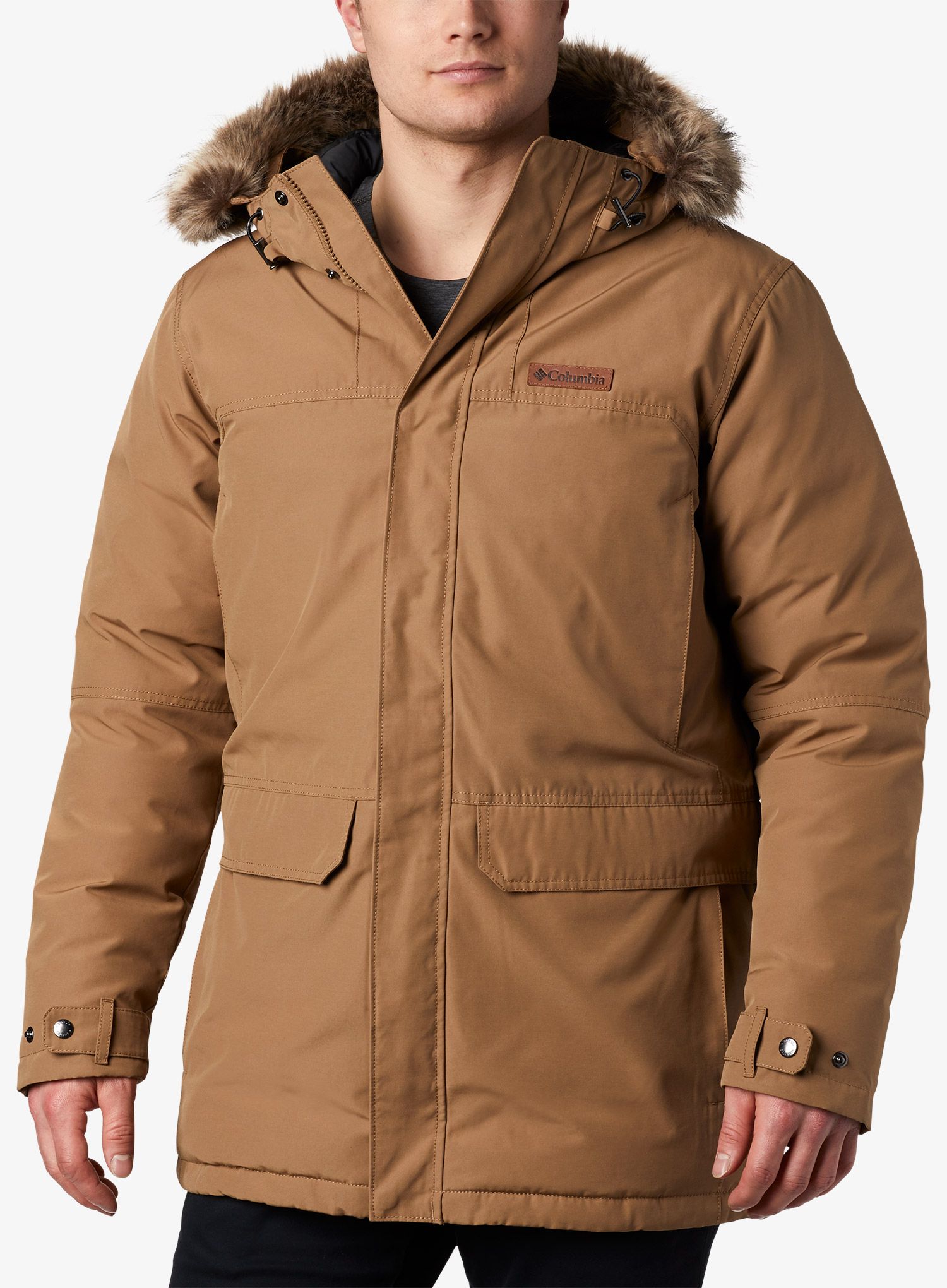 Moška zimska jakna Columbia Marquam Peak Parka - delta