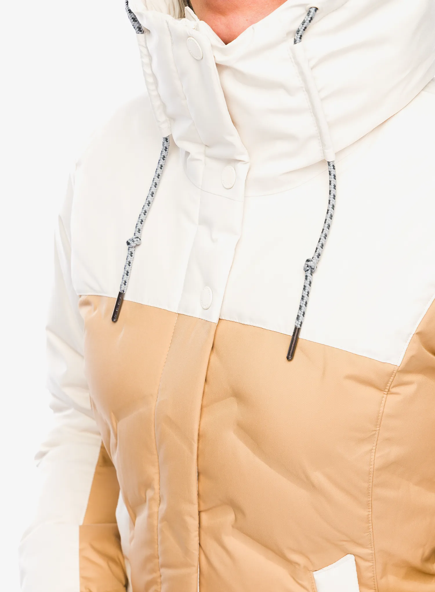 Puhast plašč Columbia Mountain Croo III Mid Down Jacket - canoe/chalk