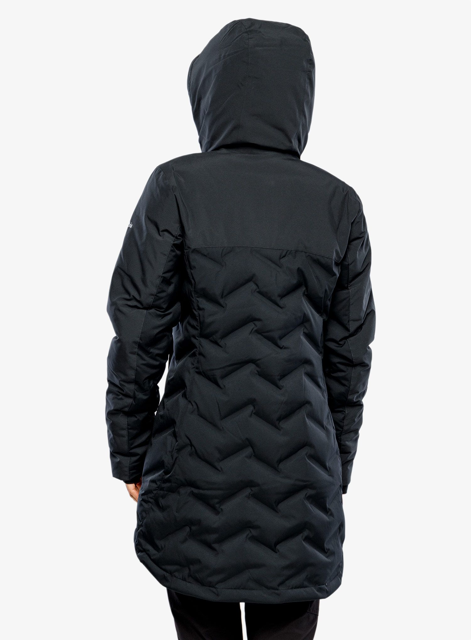 Puhast plašč Columbia Mountain Croo II Mid Down Jacket - black