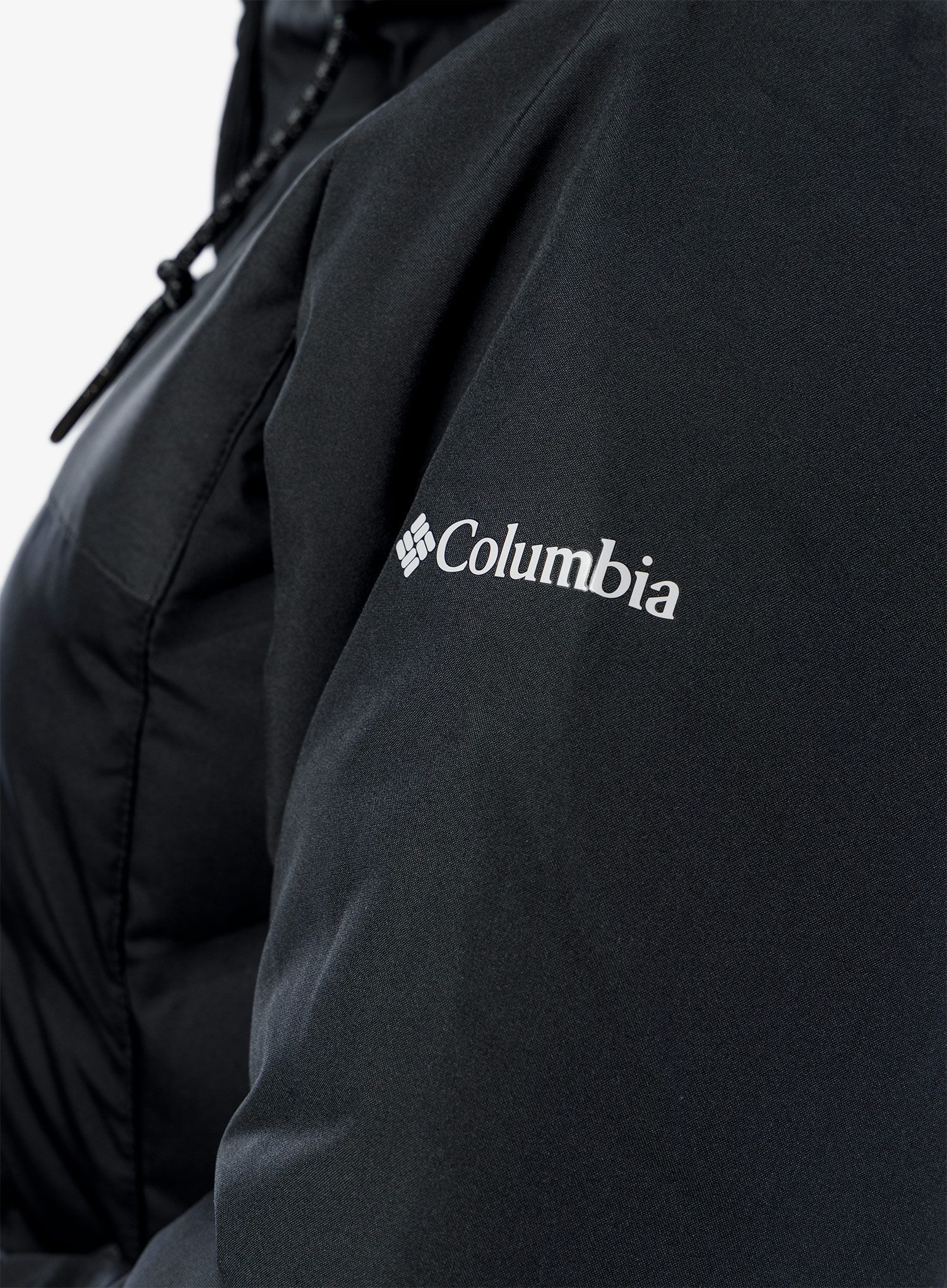 Puhast plašč Columbia Mountain Croo II Mid Down Jacket - black