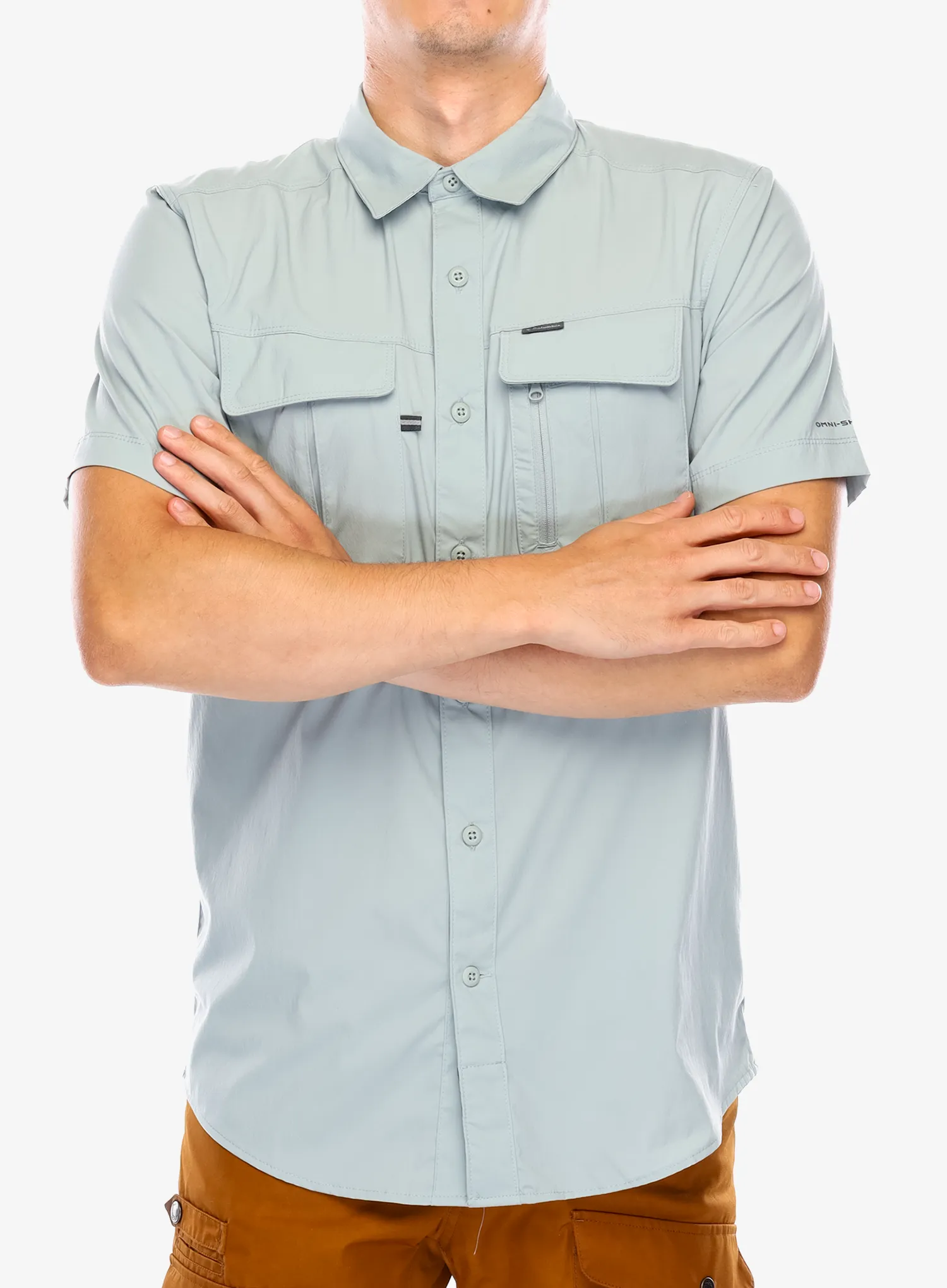 Srajca Columbia Newton Ridge II Short Sleeve - niagara
