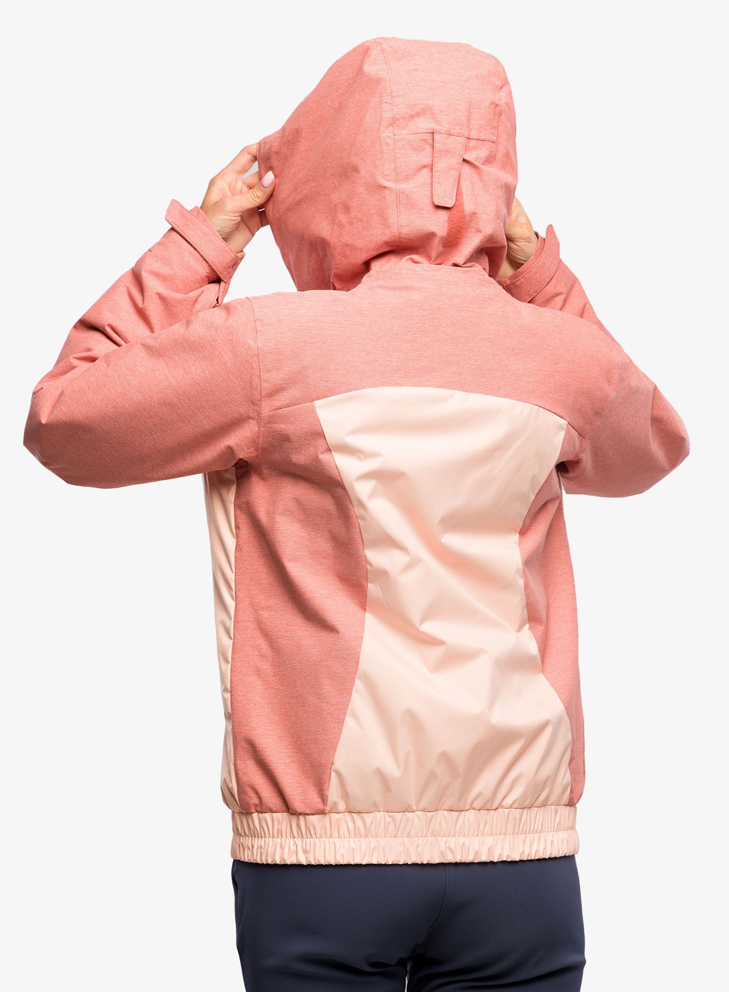 Ženska jakna Columbia Oso Mountain Jacket - peach blossom/dark coral