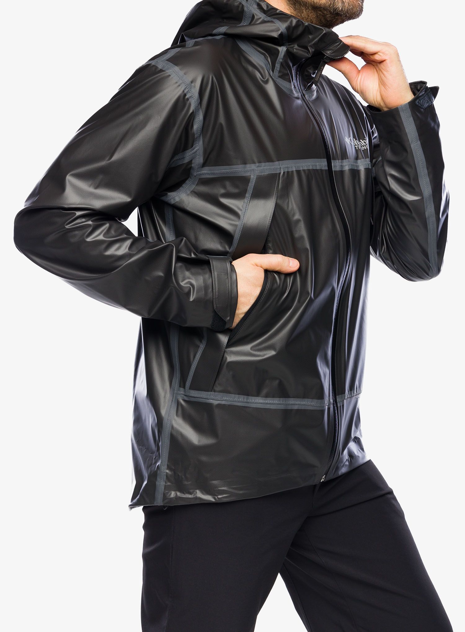 Nepremočljiva jakna Columbia OutDry Extreme Wyldwood Shell - black