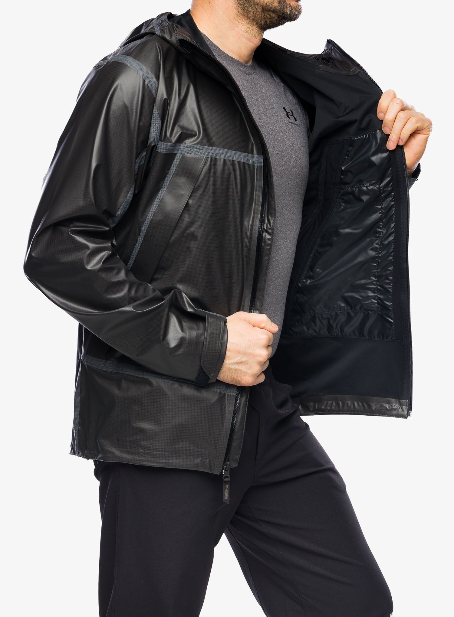 Nepremočljiva jakna Columbia OutDry Extreme Wyldwood Shell - black