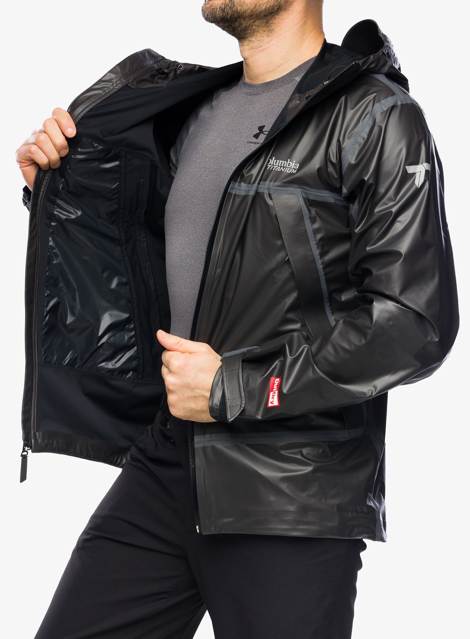 Nepremočljiva jakna Columbia OutDry Extreme Wyldwood Shell - black