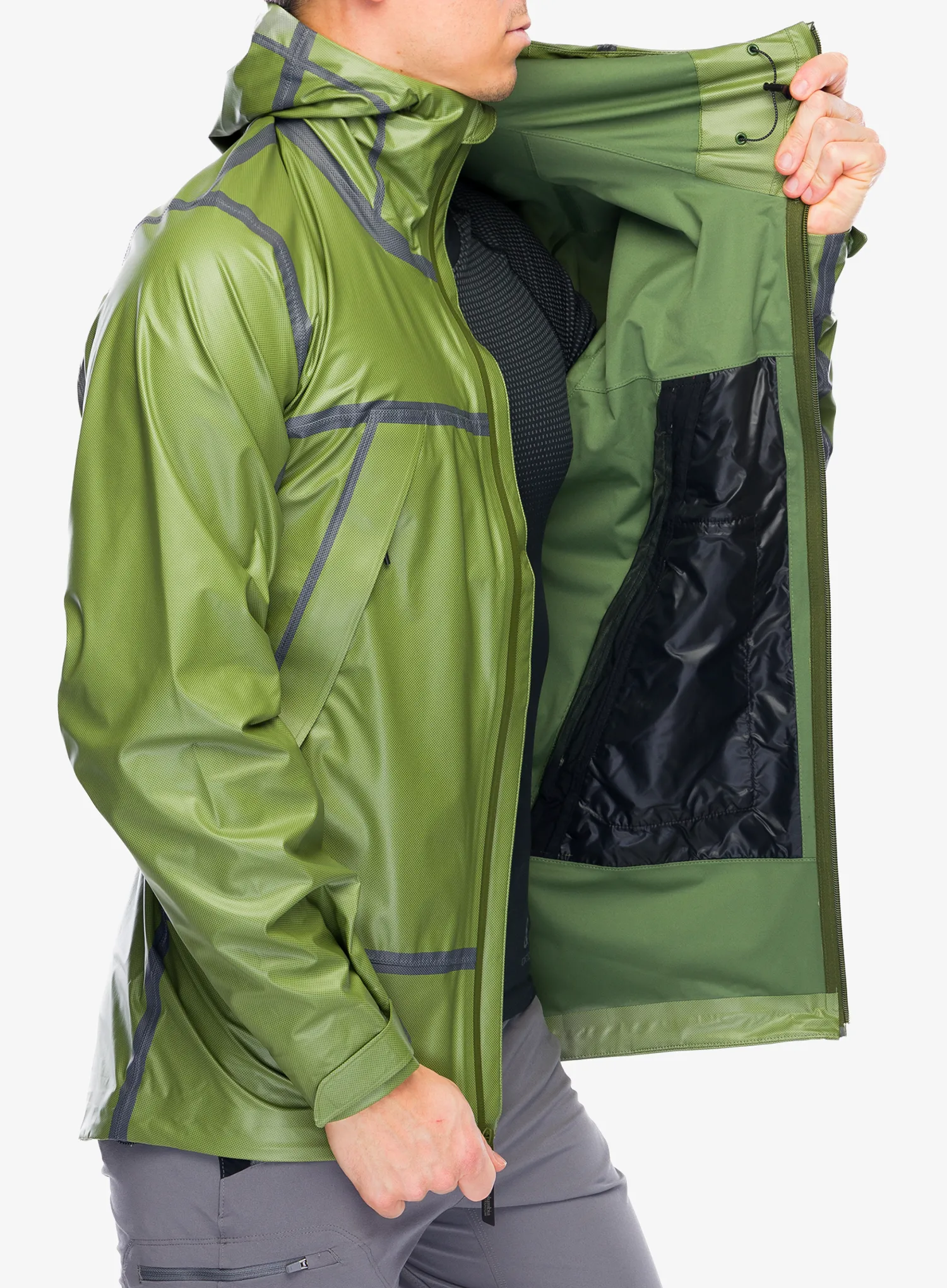 Nepremočljiva jakna Columbia OutDry Extreme Wyldwood Shell - canteen