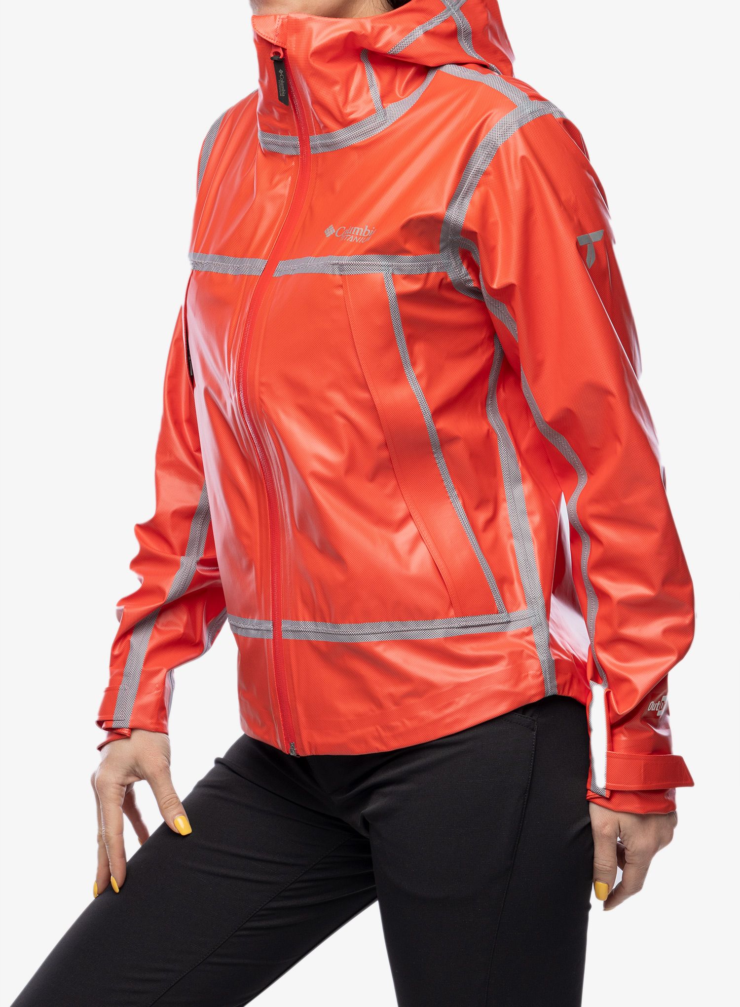 Ženska nepremočljiva jakna Columbia OutDry Extreme Wyldwood Shell - juicy