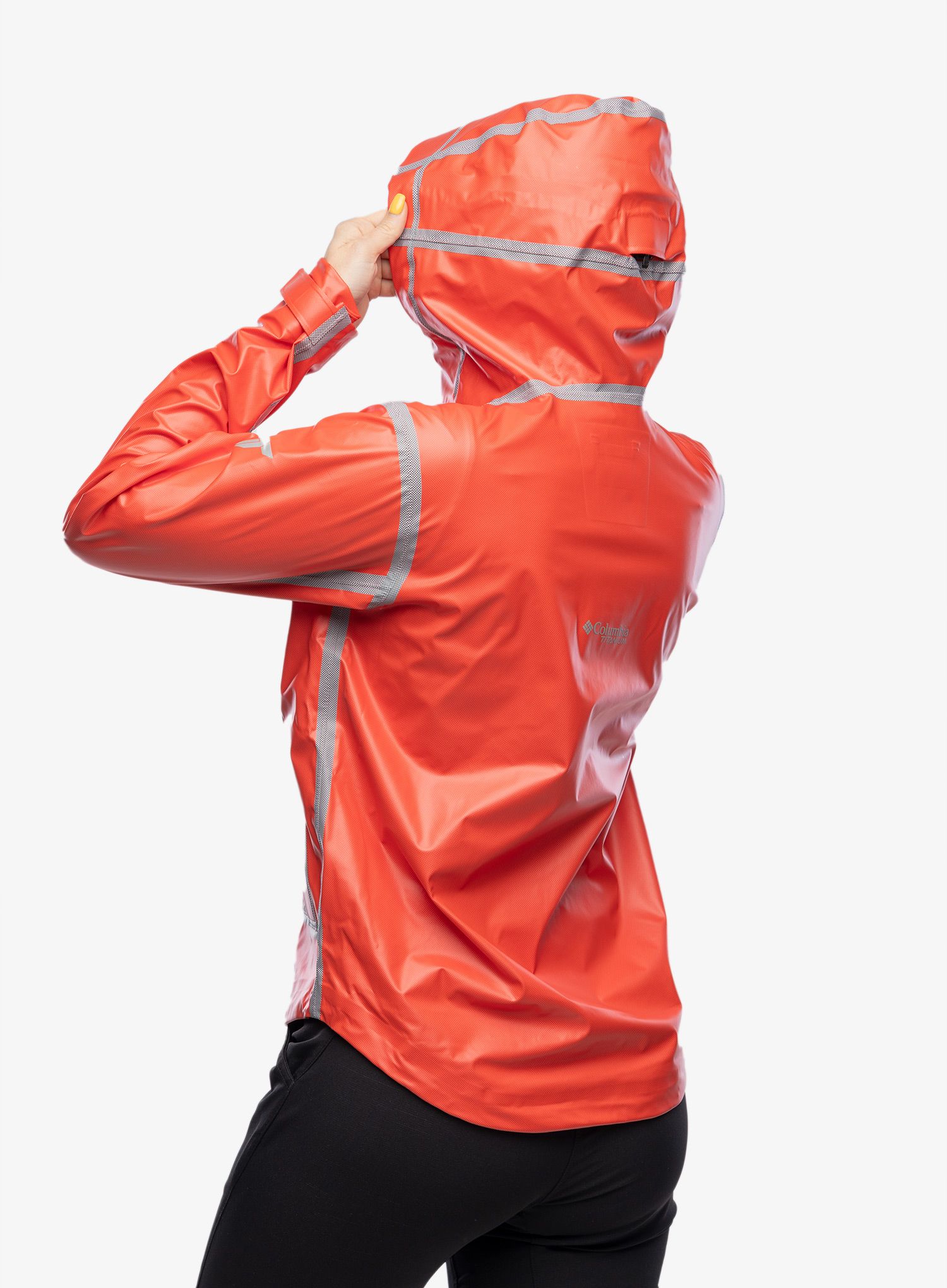 Ženska nepremočljiva jakna Columbia OutDry Extreme Wyldwood Shell - juicy