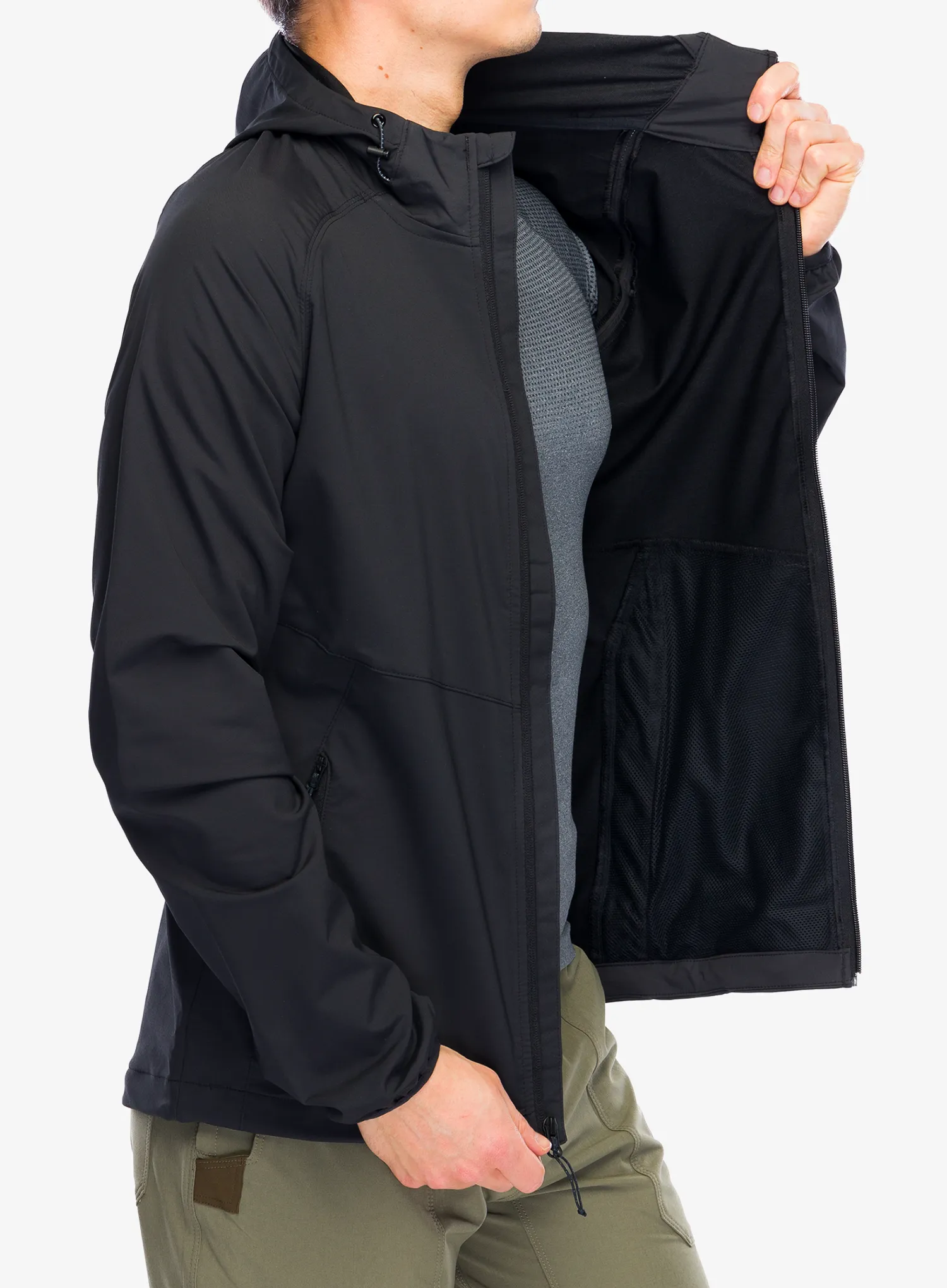 Softshell jakna Columbia Panther Creek Jacket - black