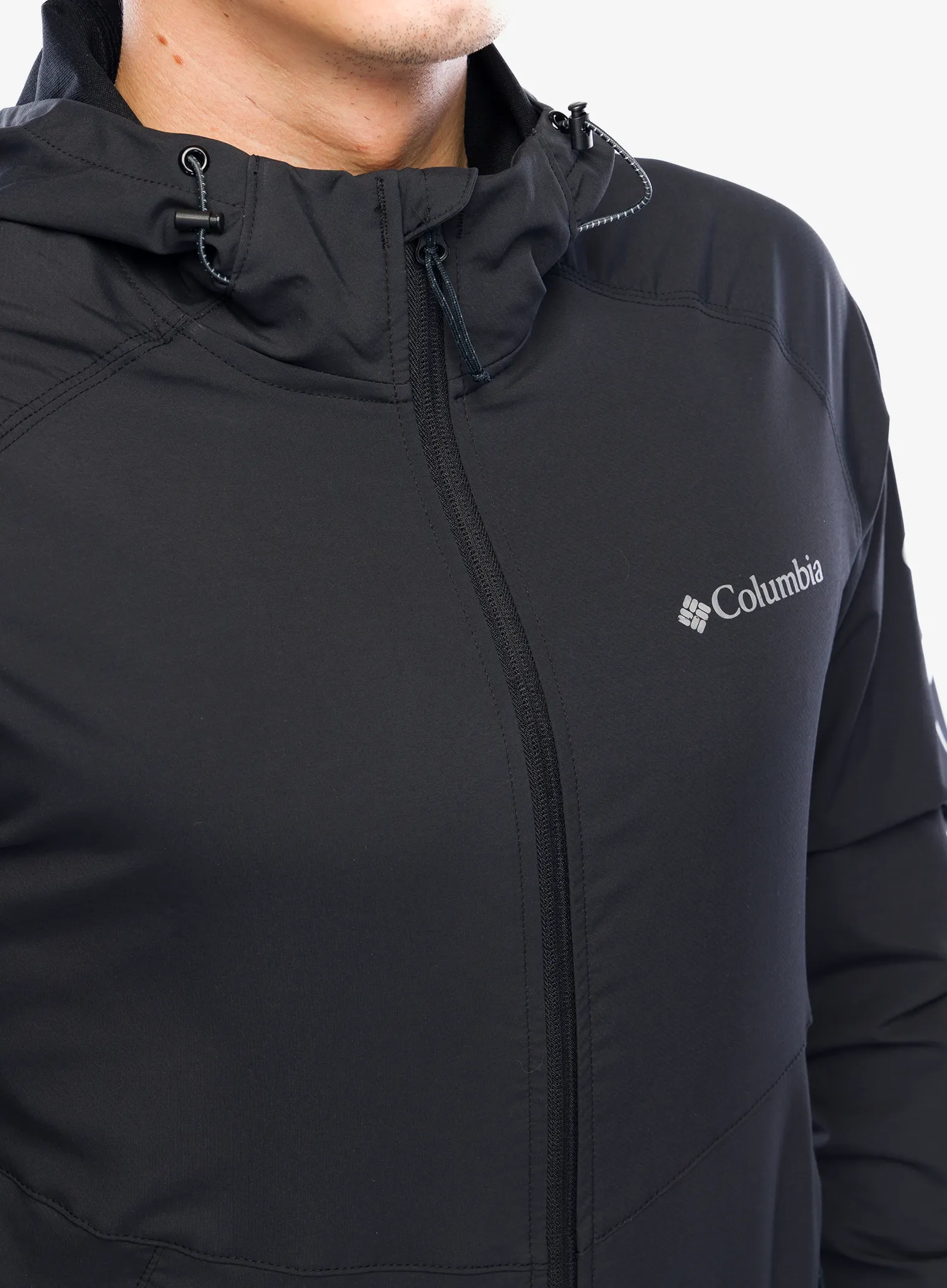Softshell jakna Columbia Panther Creek Jacket - black