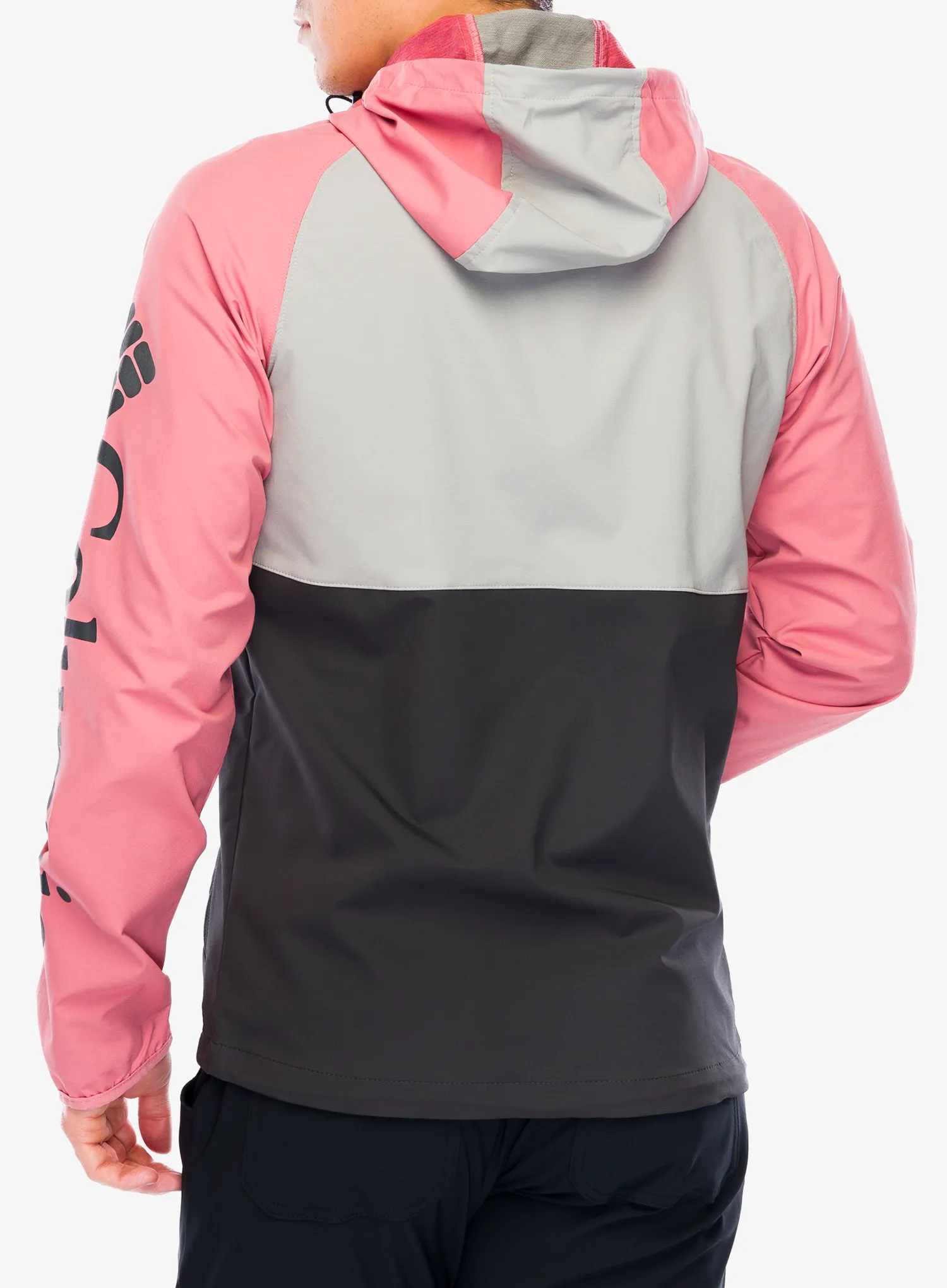 Softshell jakna Columbia Panther Creek Jacket - flint grey/shark/pink agave