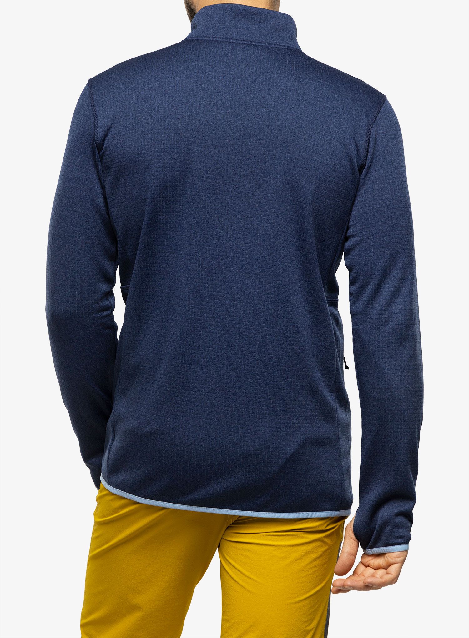 Moški flis Columbia Park View Fleece Full Zip - collegiate navy heather