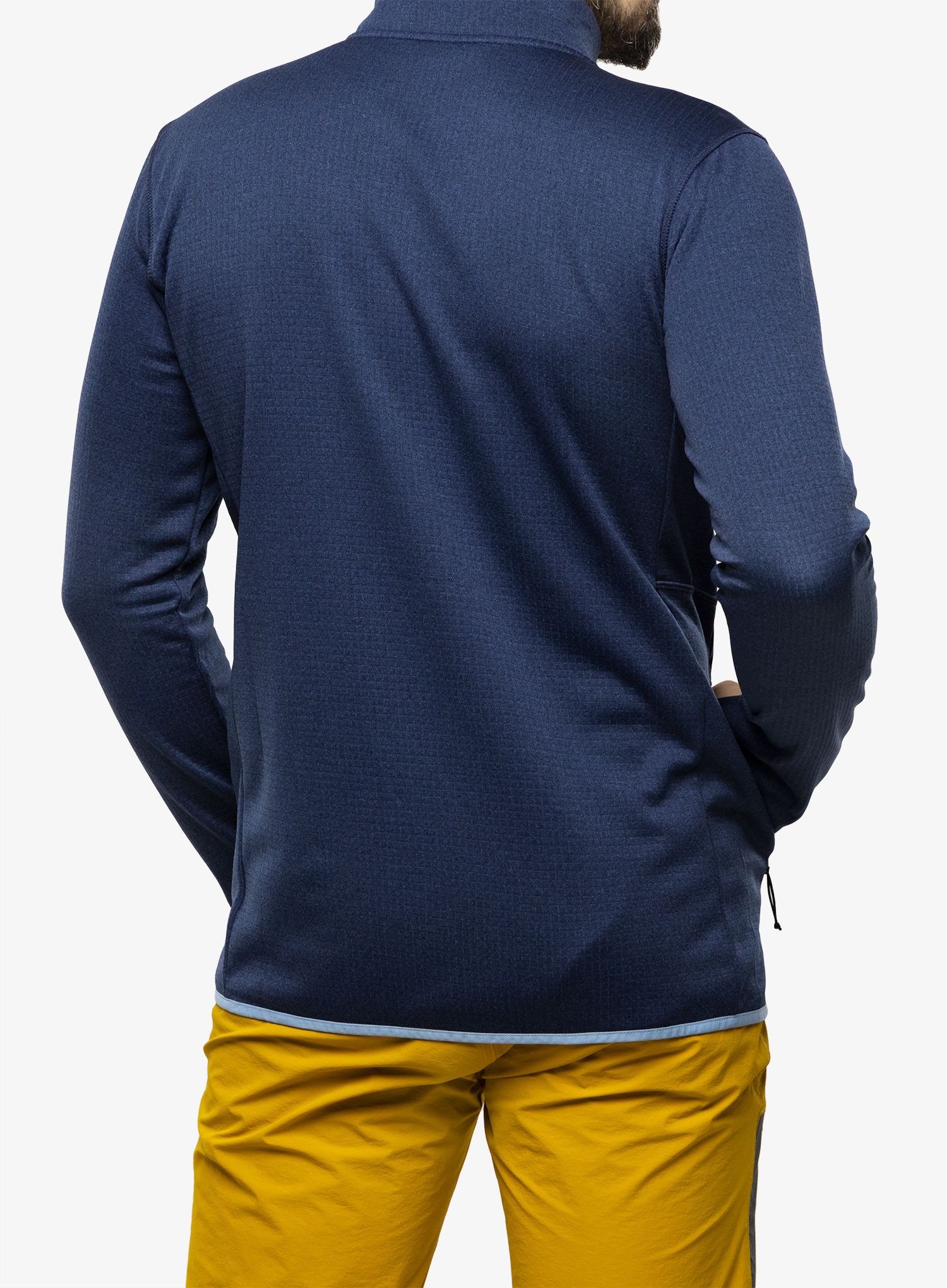 Moški flis Columbia Park View Fleece Full Zip - collegiate navy heather