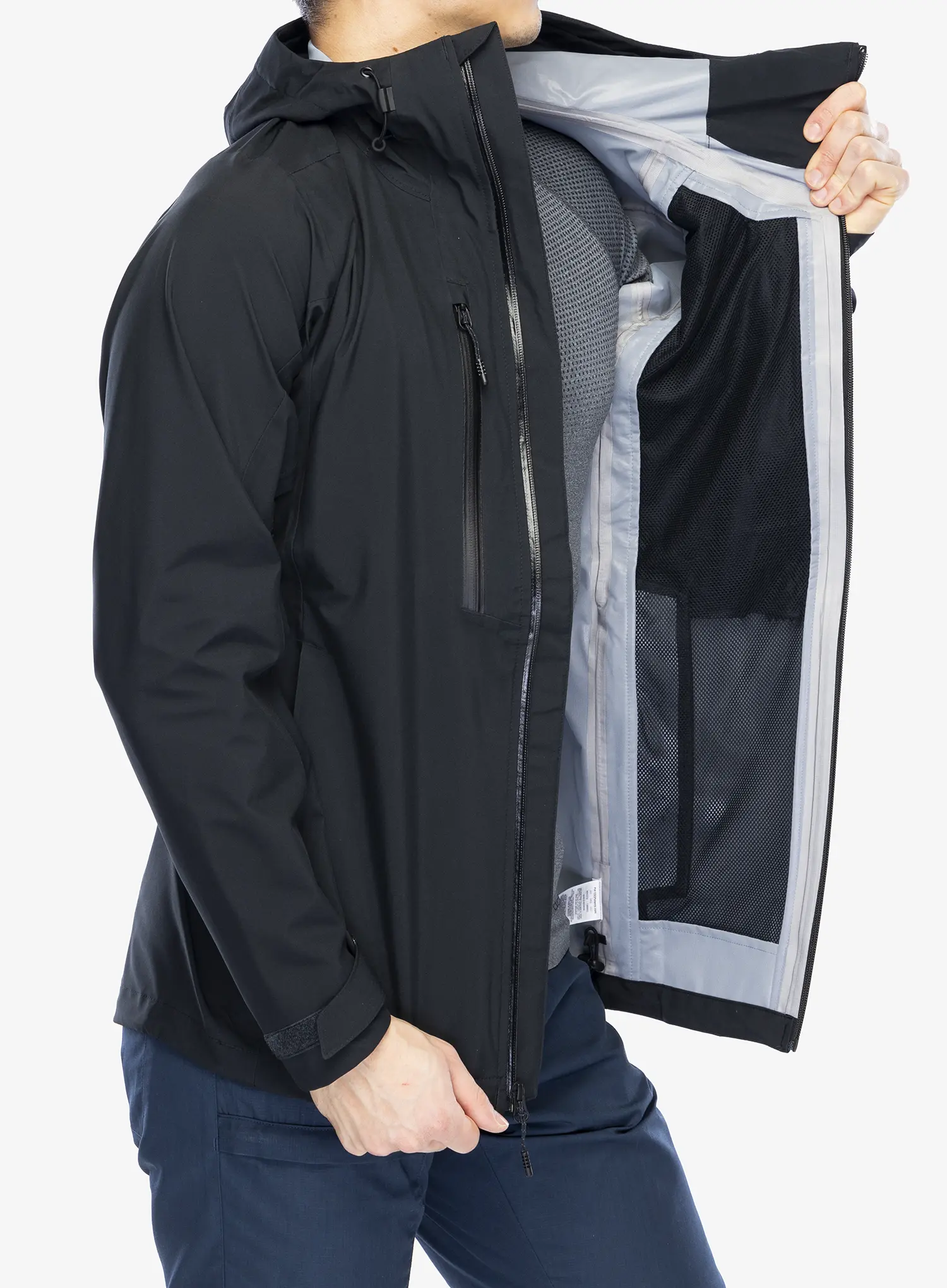 Nepremočljiva jakna Columbia Peak Creek Shell - black