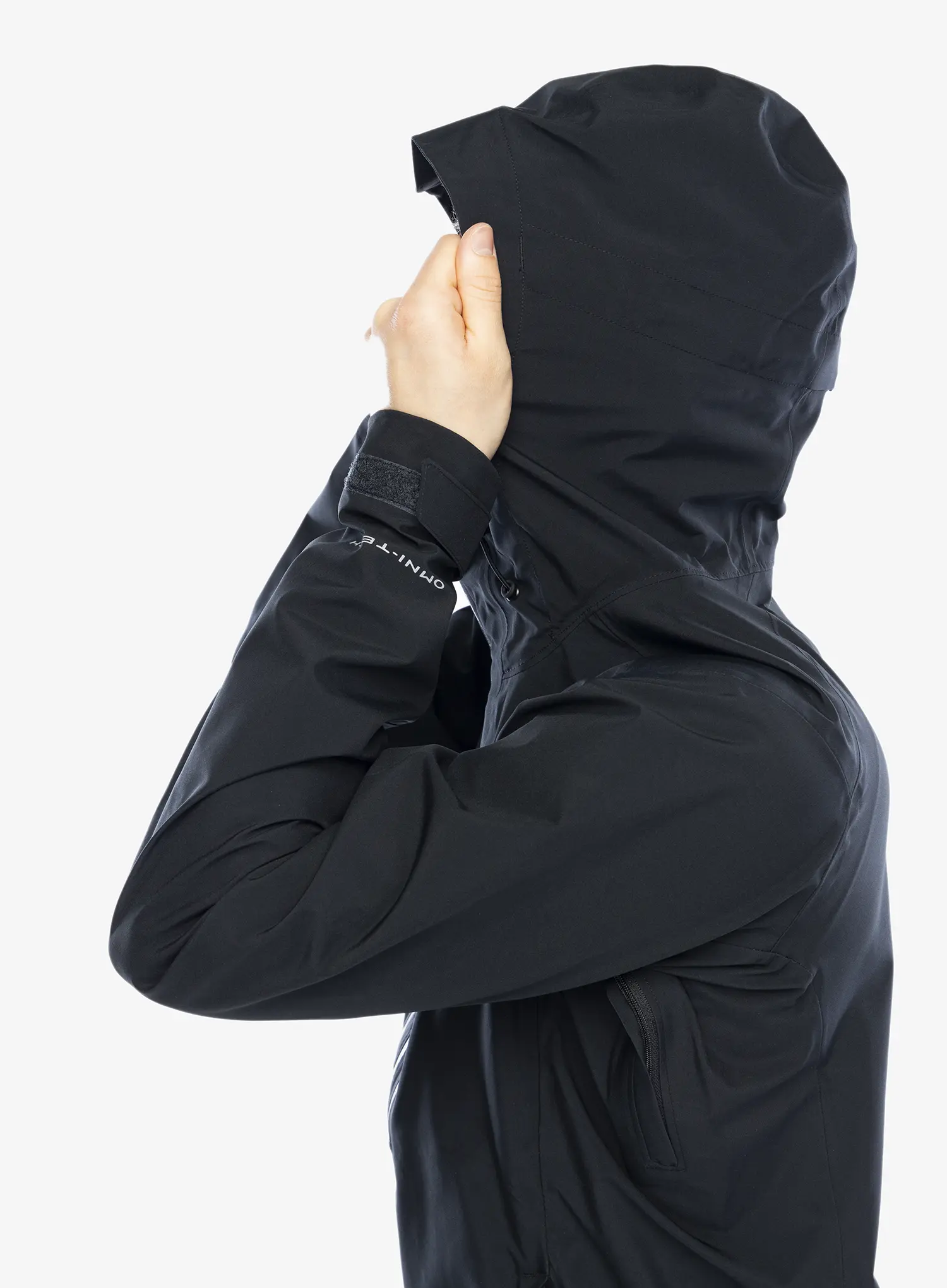 Nepremočljiva jakna Columbia Peak Creek Shell - black
