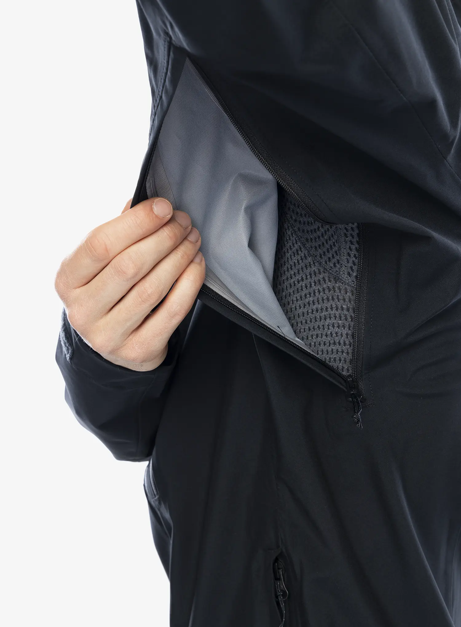 Nepremočljiva jakna Columbia Peak Creek Shell - black