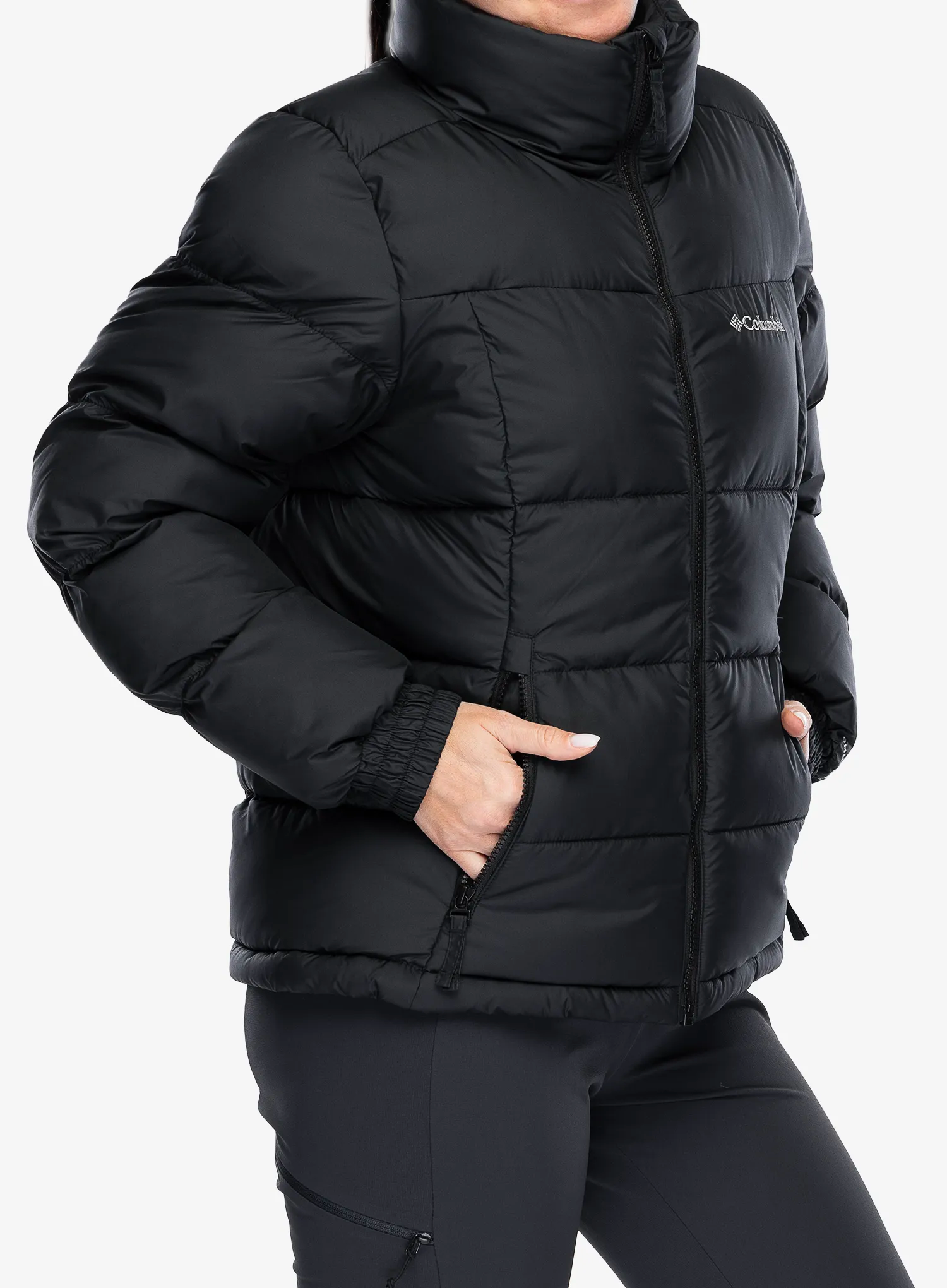 Ženska sintetična jakna Columbia Pike Lake Full Zip Jacket - black