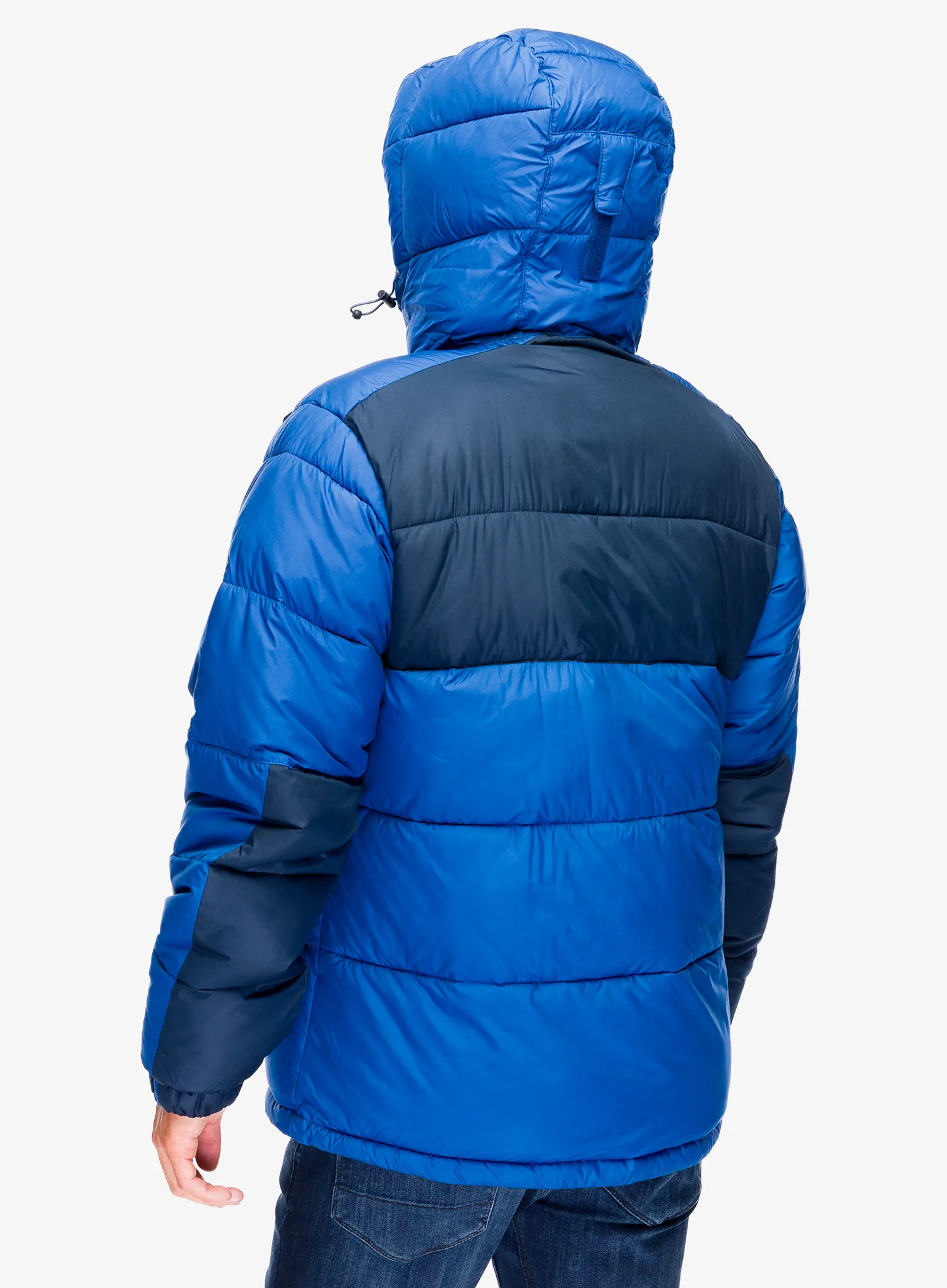 Sintetična jakna Columbia Pike Lake II Hooded Jacket - mountain blue/collegiate navy