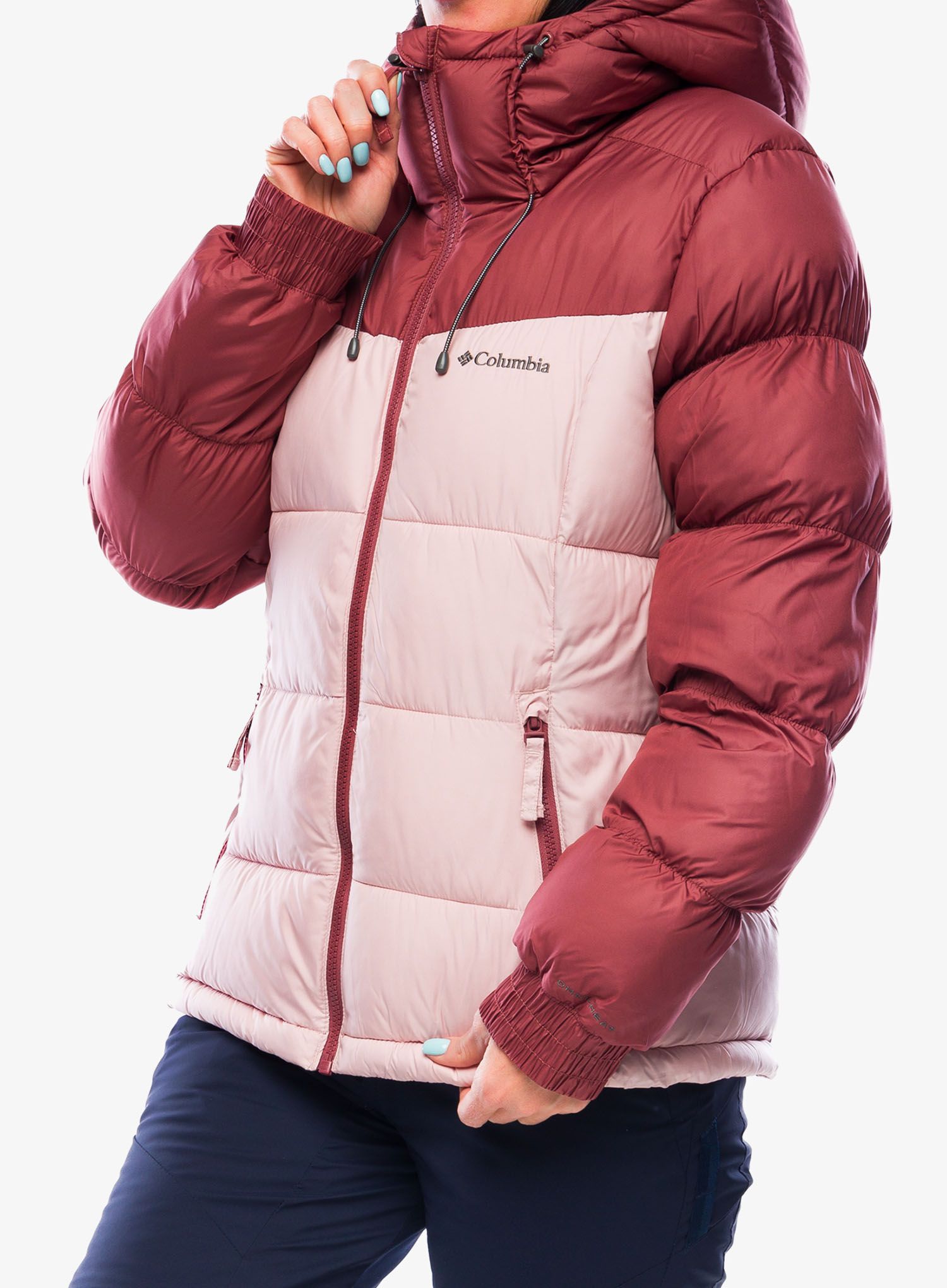 Ženska sintetična jakna Columbia Pike Lake II Insulated Jacket - beetroot/dusty pink