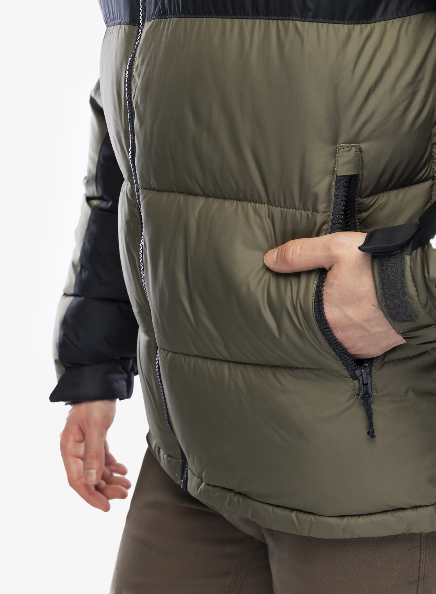 Sintetična jakna Columbia Pike Lake II Jacket - stone green/shark