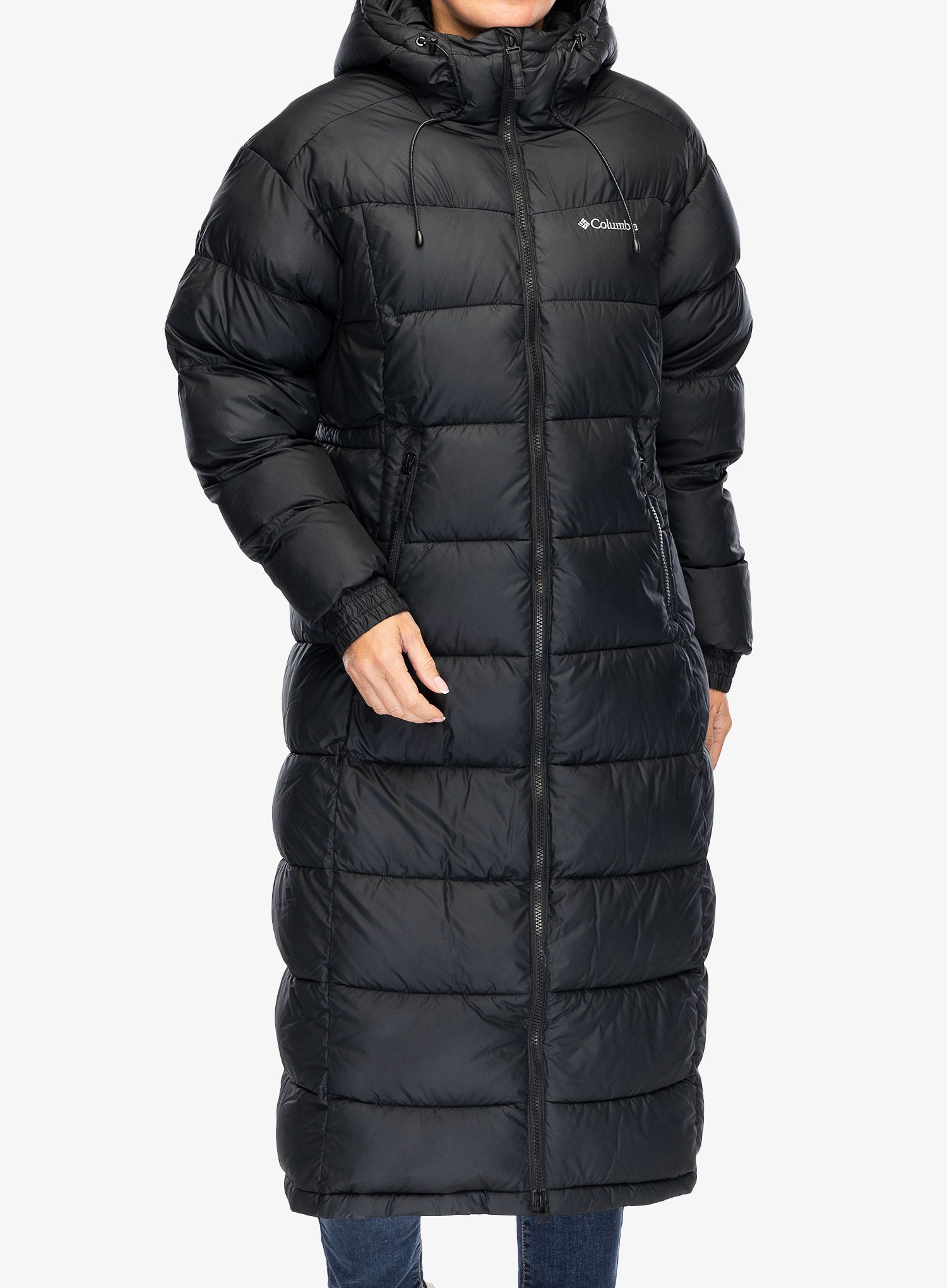 Ženski plašč Columbia Pike Lake II Long Jacket - black