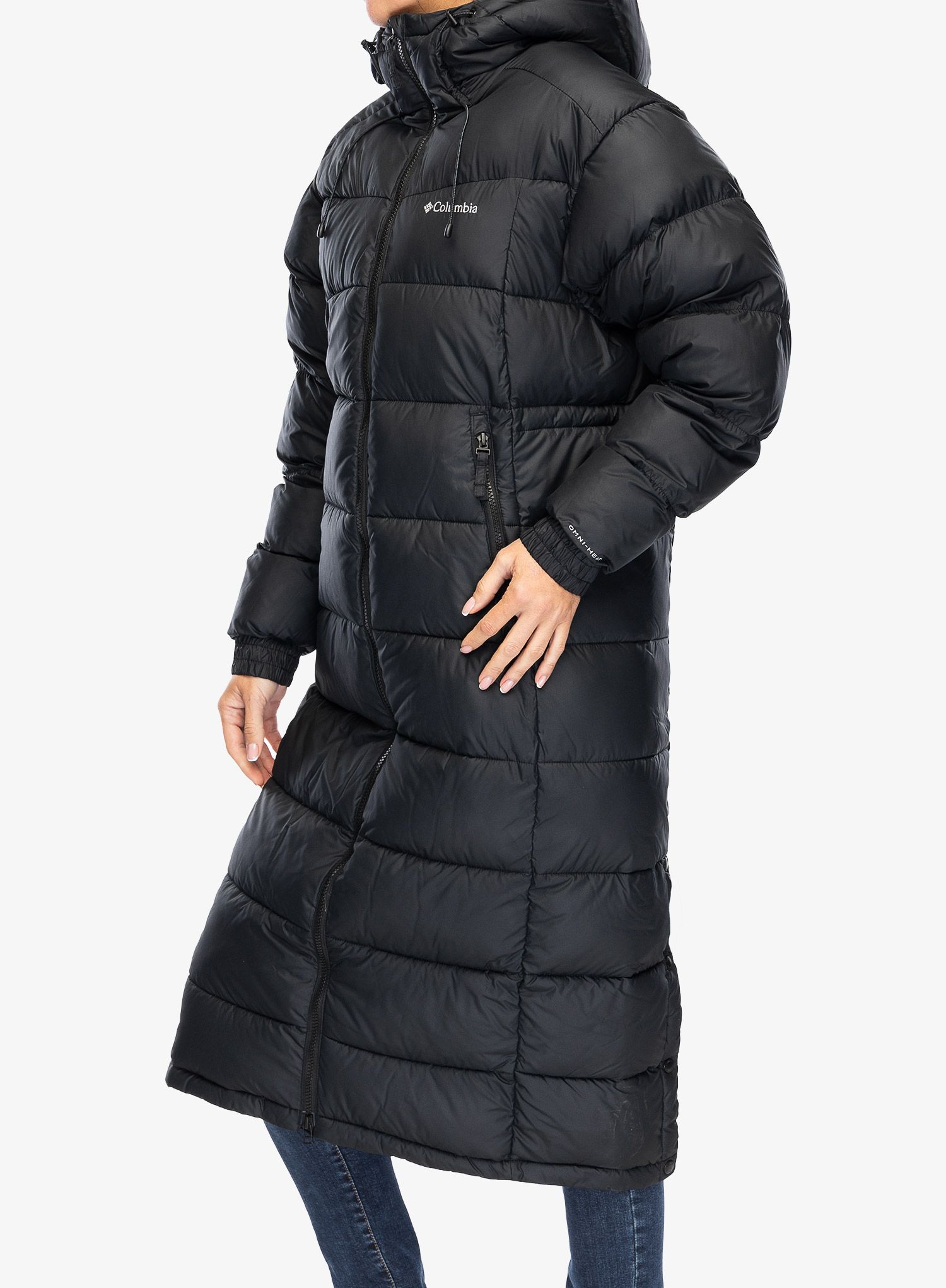 Ženski plašč Columbia Pike Lake II Long Jacket - black