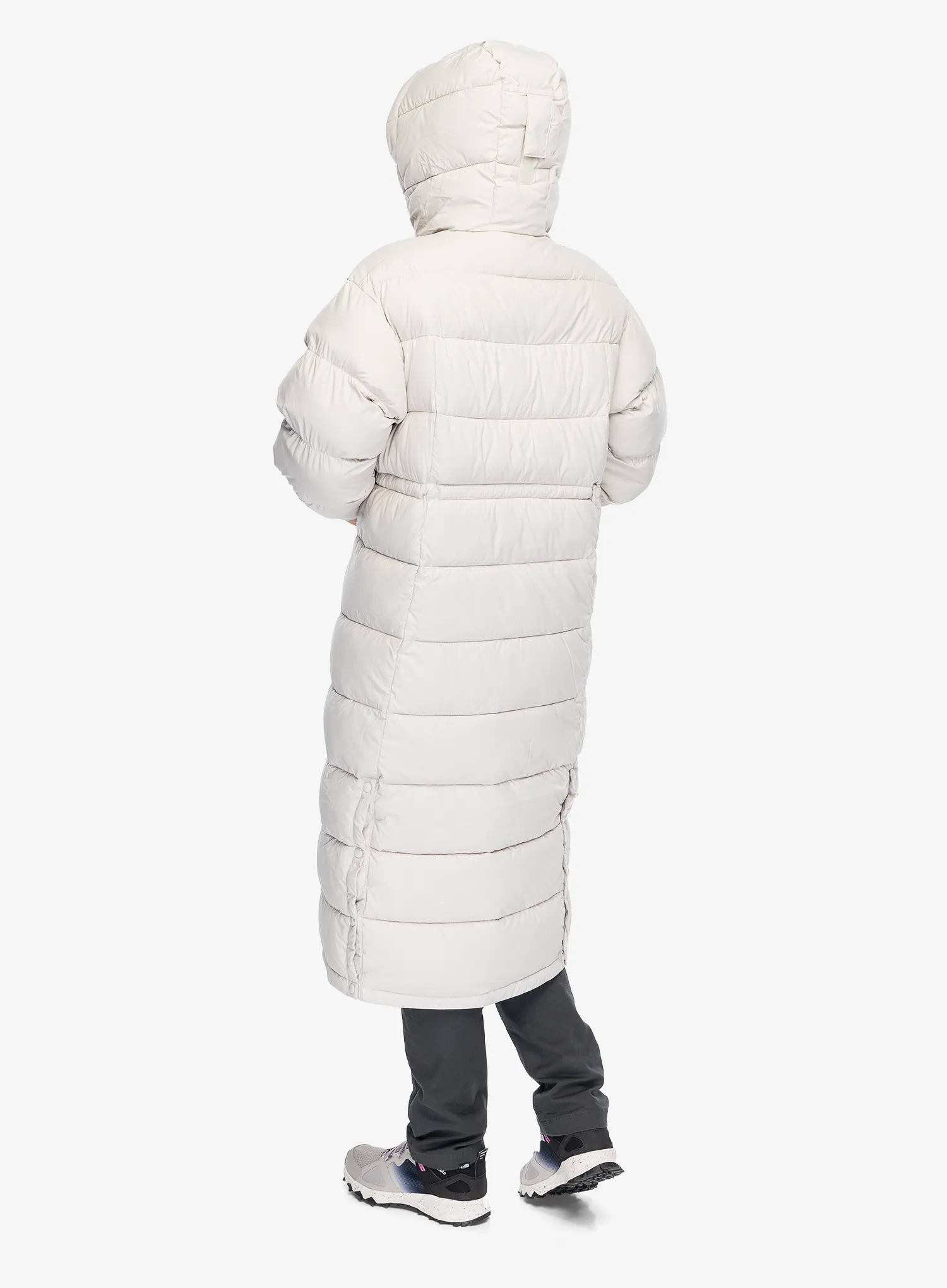 Ženski plašč Columbia Pike Lake II Long Jacket - dark stone
