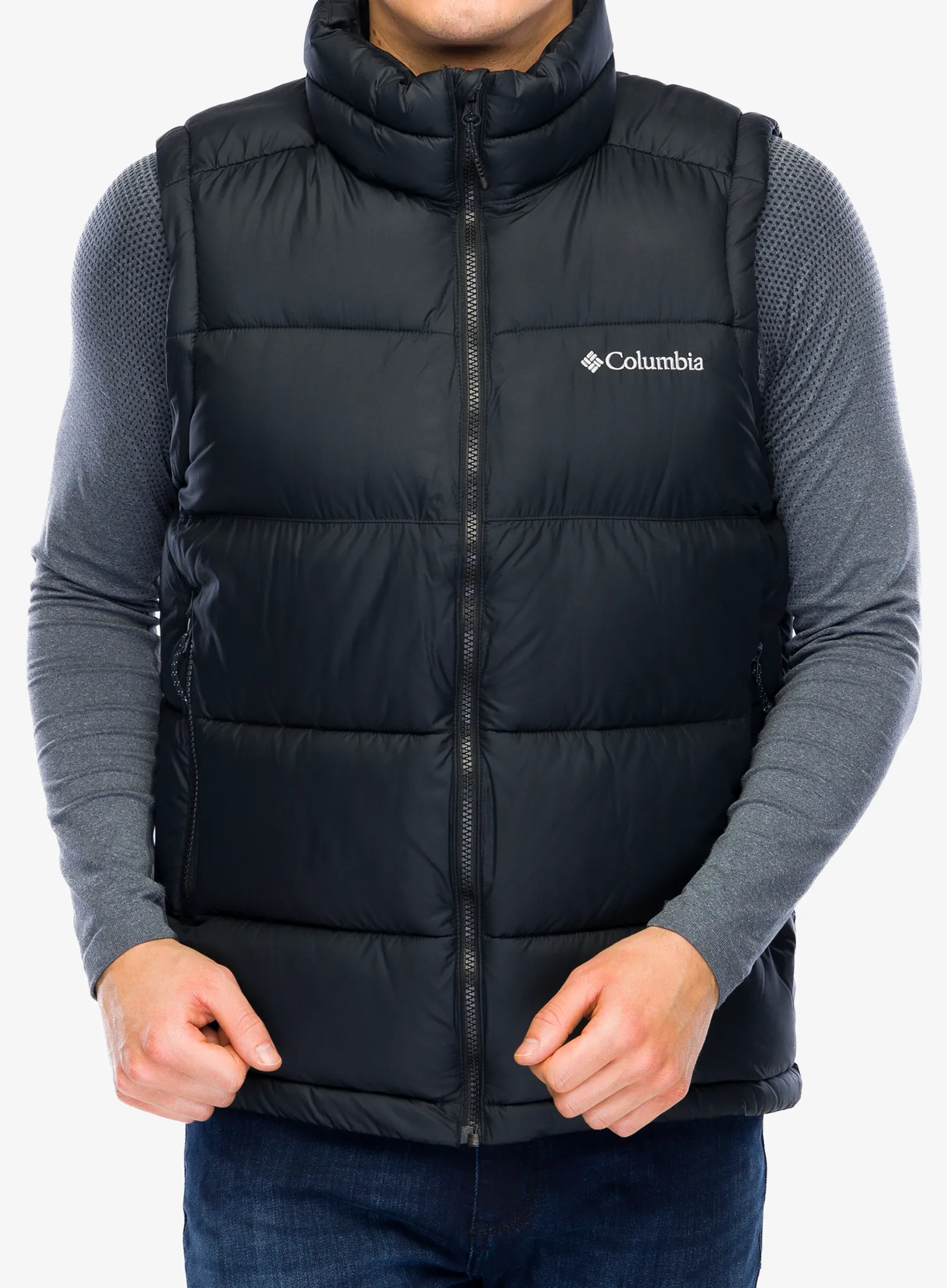 Podložen brezrokavnik Columbia Pike Lake II Vest - black