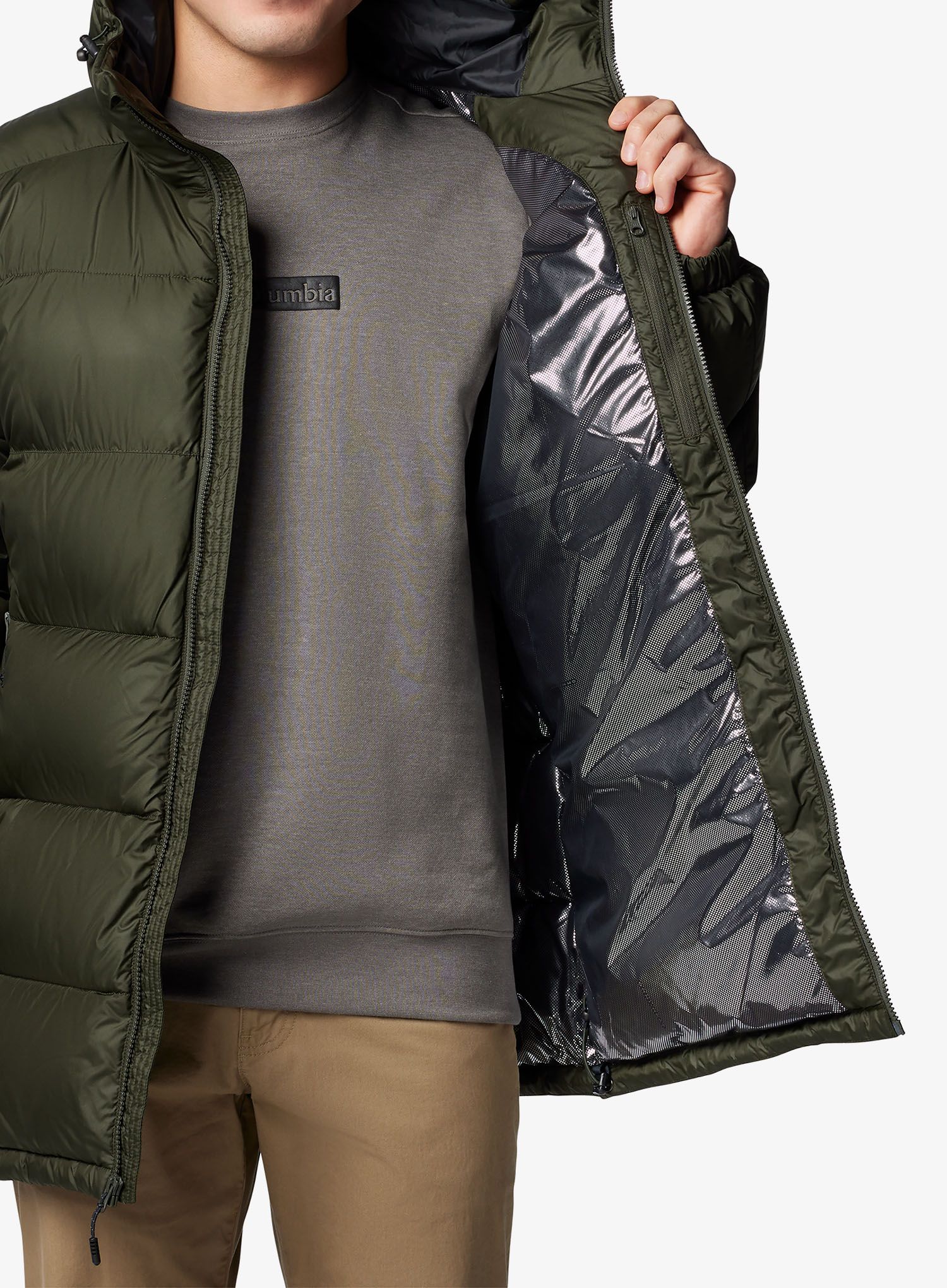 Sintetična jakna Columbia Pike Lake Parka - greenscape