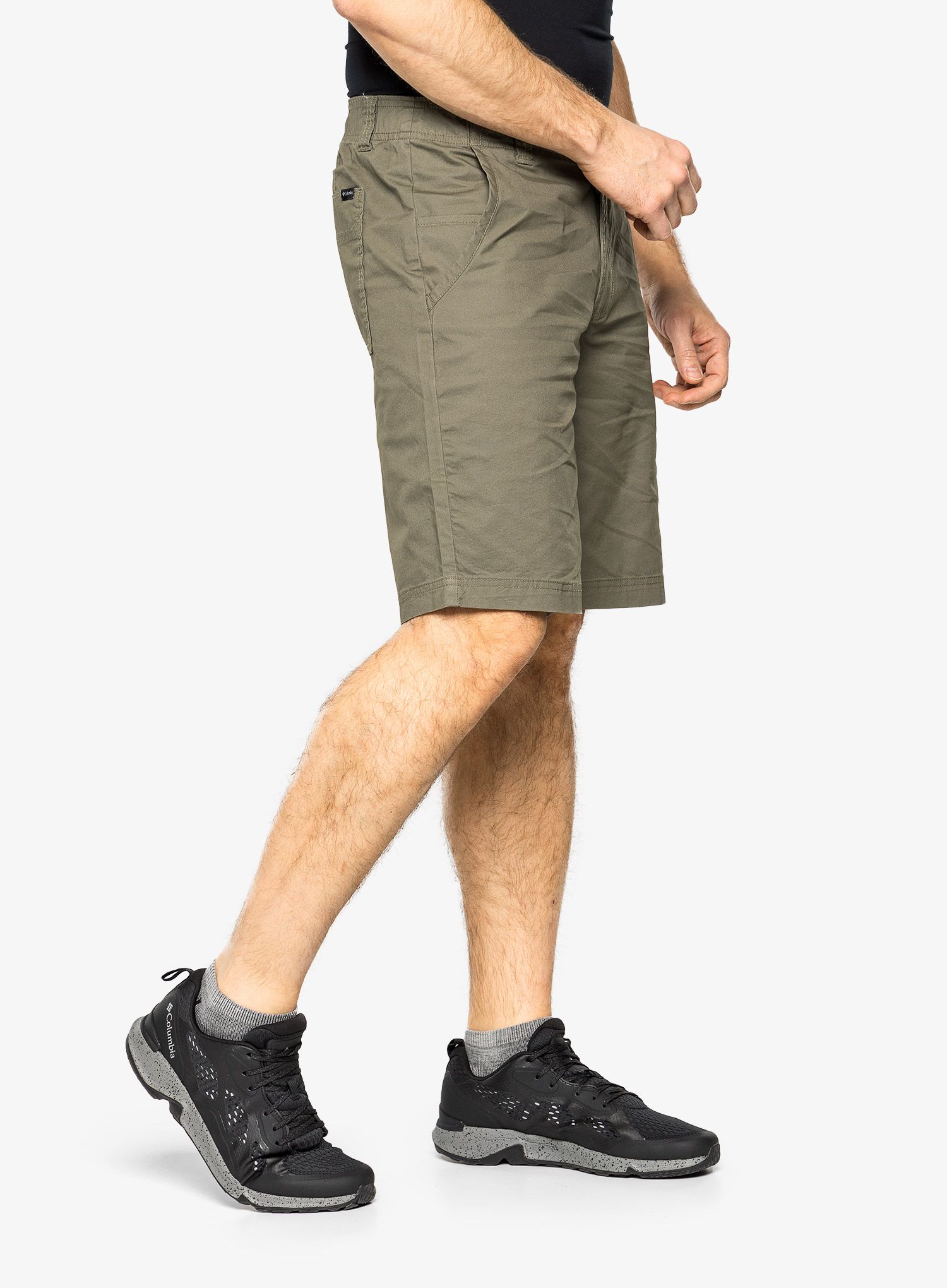 Pohodniške kratke hlače Columbia Pine Canyon Cargo Short - stone green