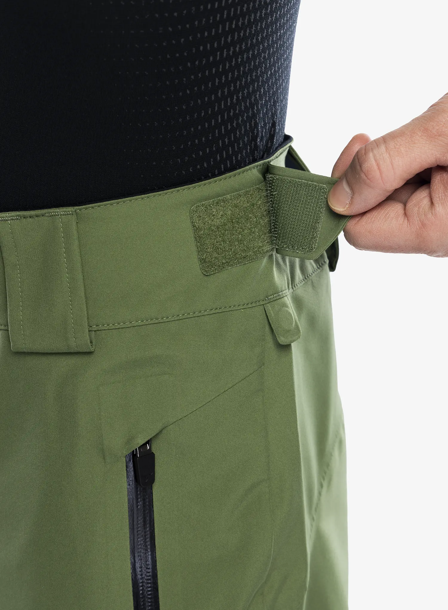 Smučarske hlače Columbia Platinum Peak II 3L Pant - canteen/black