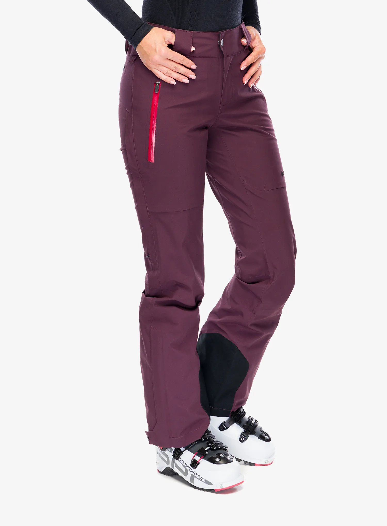Ženske pohodniške hlače Columbia Platinum Peak II 3L Pant - moonvista