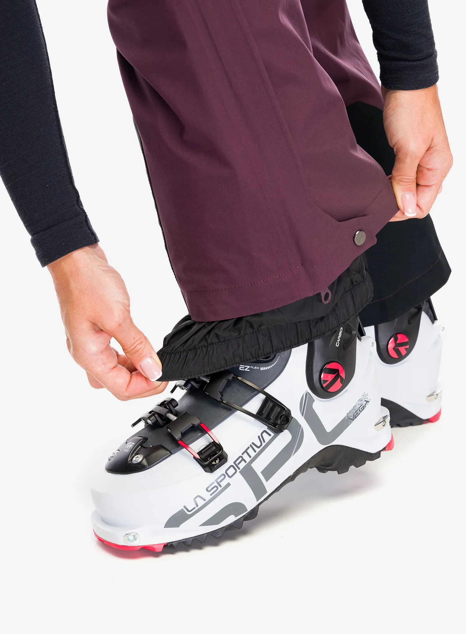 Ženske pohodniške hlače Columbia Platinum Peak II 3L Pant - moonvista