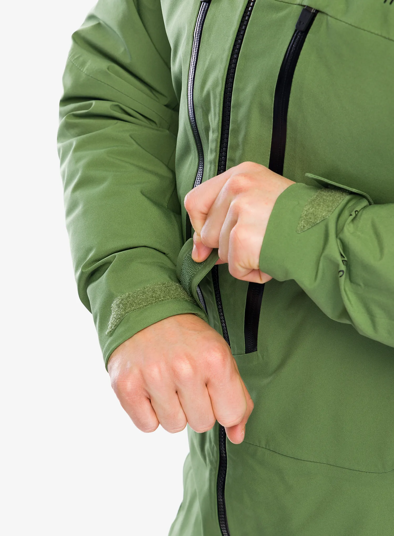 Smučarska jakna Columbia Platinum Peak II 3L Shell - canteen