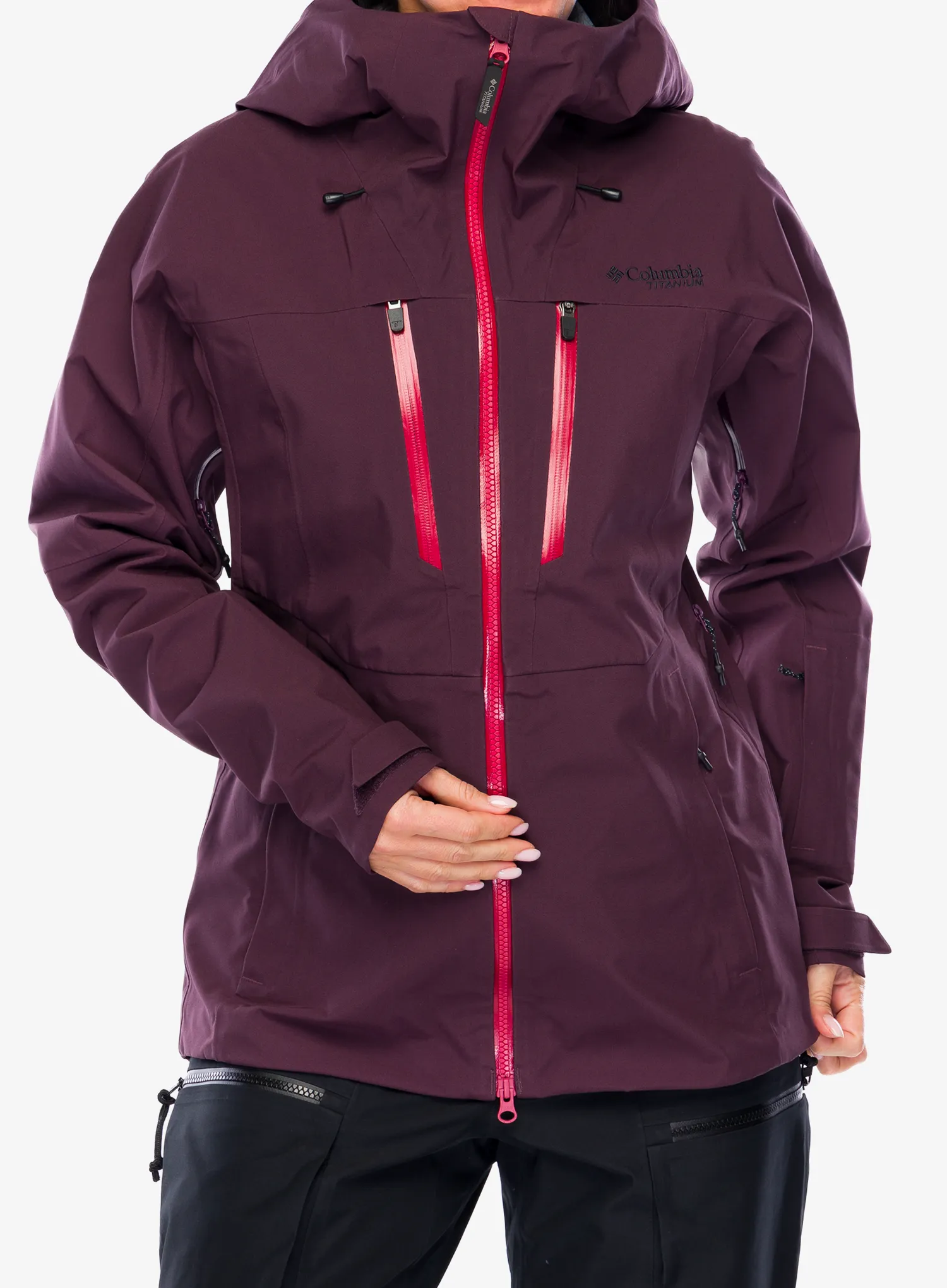 Ženska jakna Columbia Platinum Peak II 3L Shell - moonvista