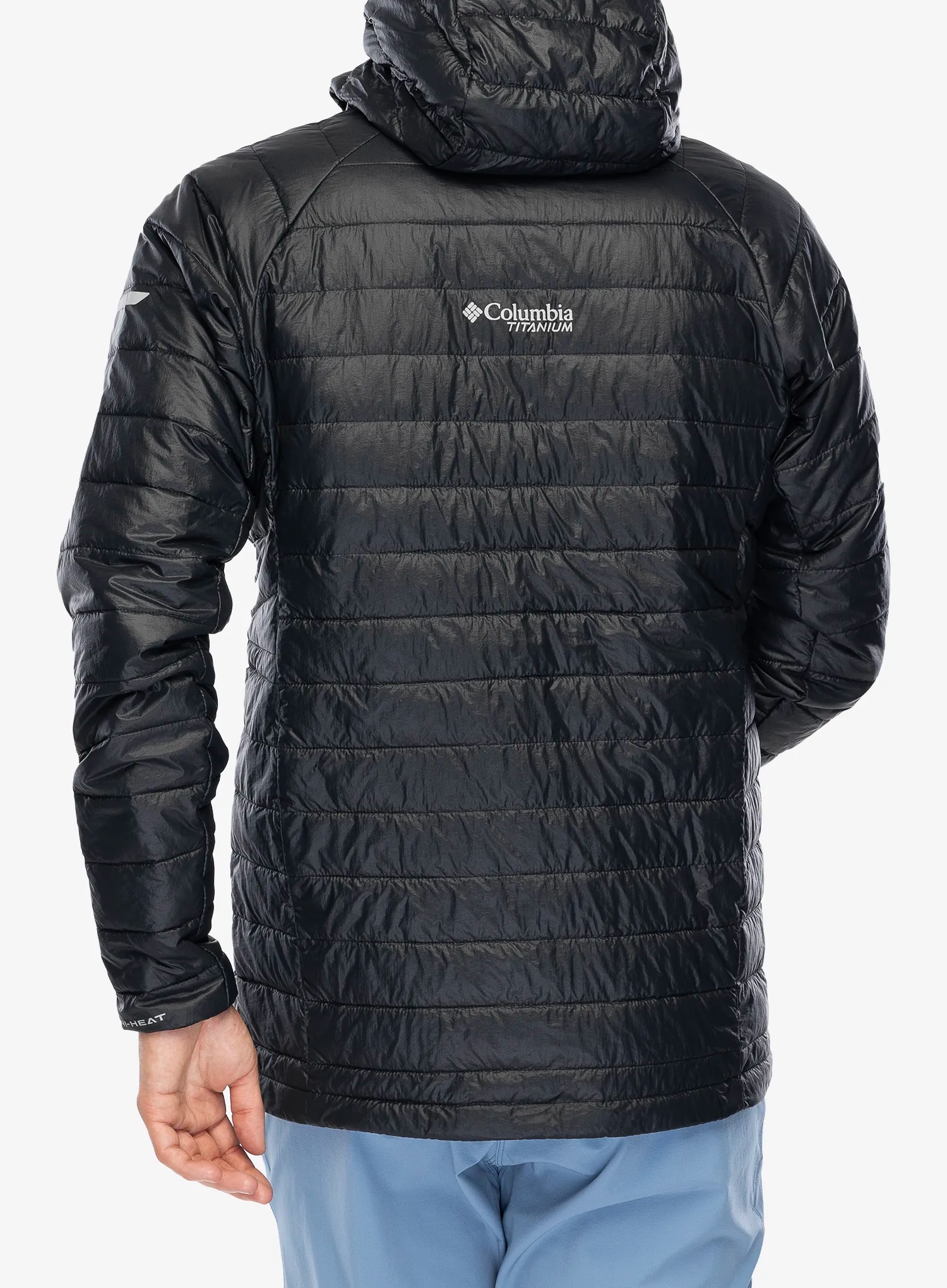 Sintetična jakna Columbia Platinum Peak II Hooded Jacket - black