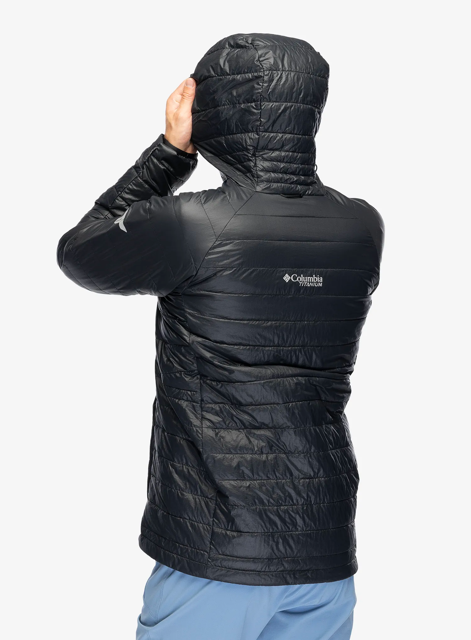 Sintetična jakna Columbia Platinum Peak II Hooded Jacket - black