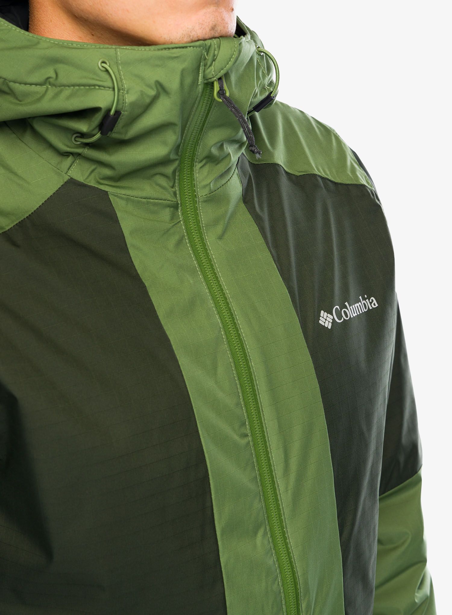 Jakna Columbia Point Park II Insulated Jacket - canteen/greenscape/safari