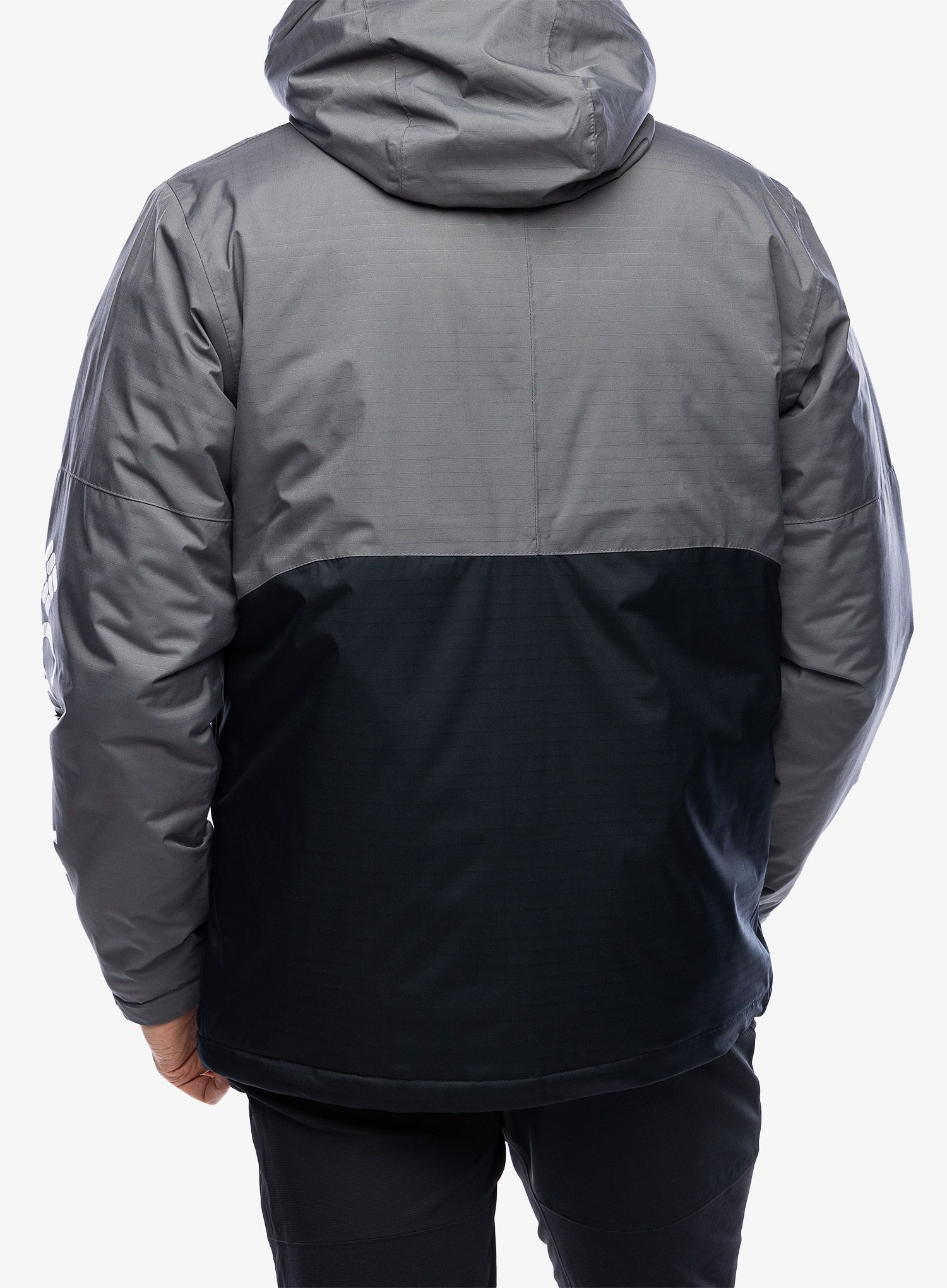 Sintetična jakna Columbia Point Park Insulated Jacket - city grey/black