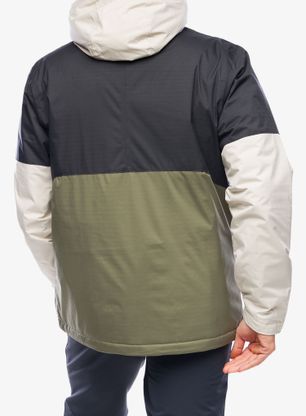 Moška jakna Columbia Point Park Insulated Jacket - shark/stone green/dark stone