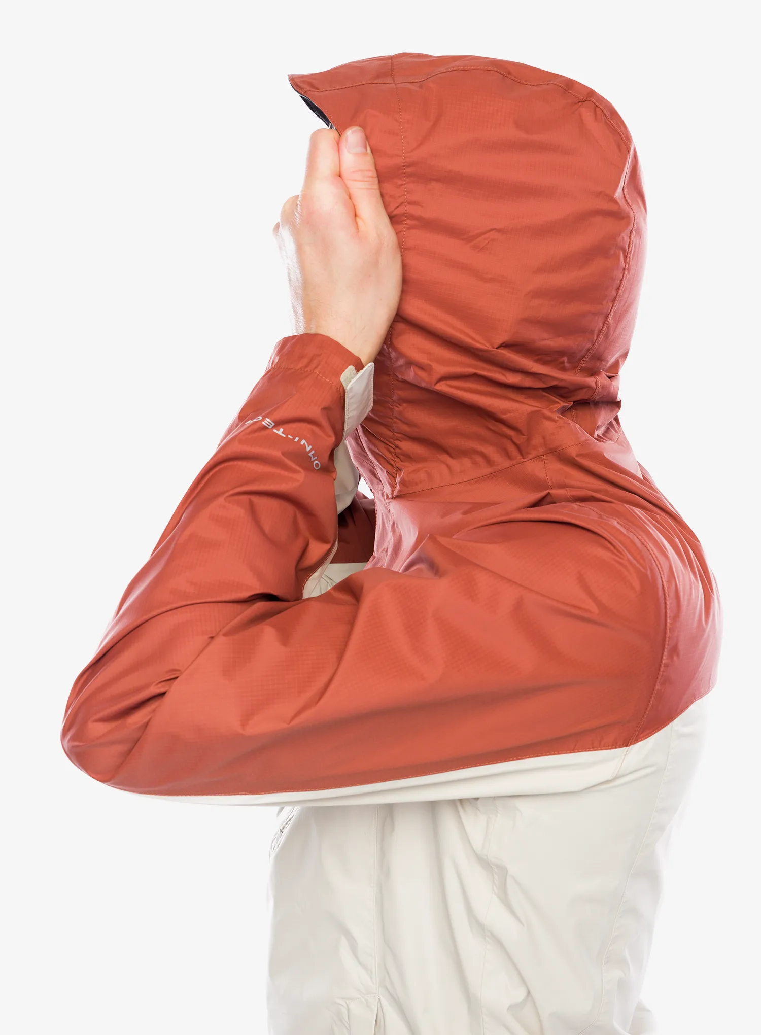Nepremočljiva jakna Columbia Pouring Adventure II Jacket - dark stone/auburn