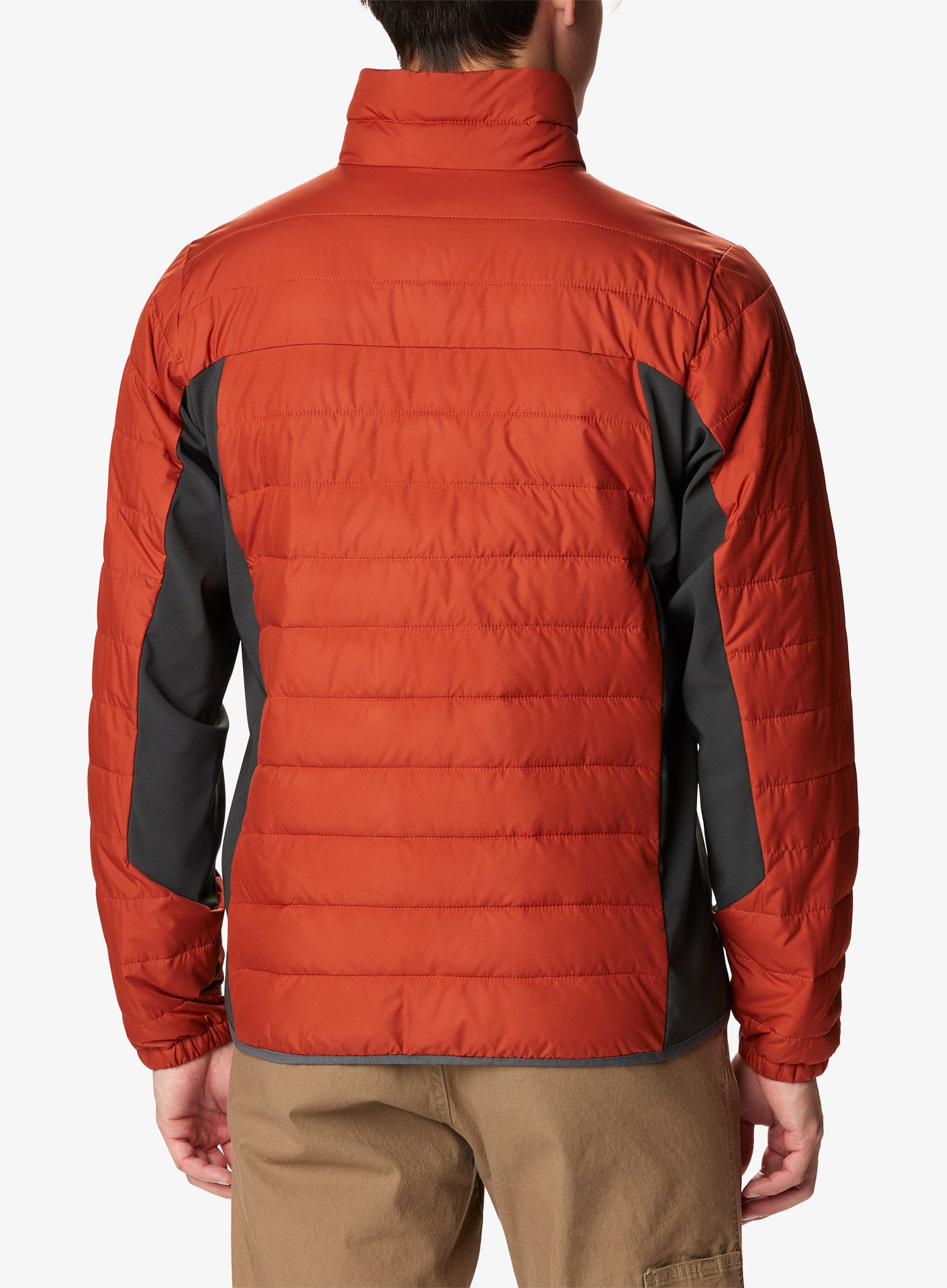 Sintetična jakna Columbia Powder Lite Hybrid Jacket - warp red/shark