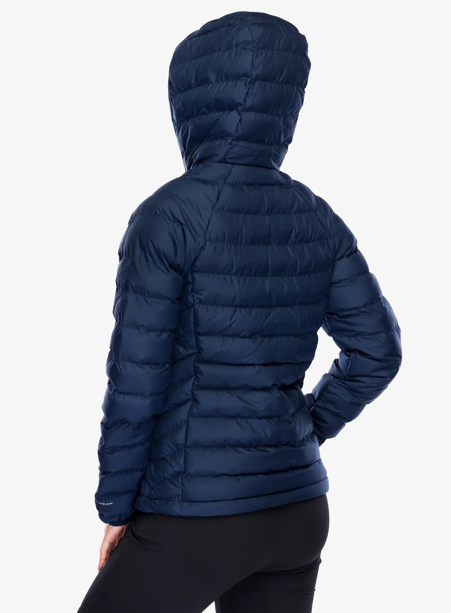 Ženska jakna Columbia Powder Lite II Hooded Jacket - collegiate navy