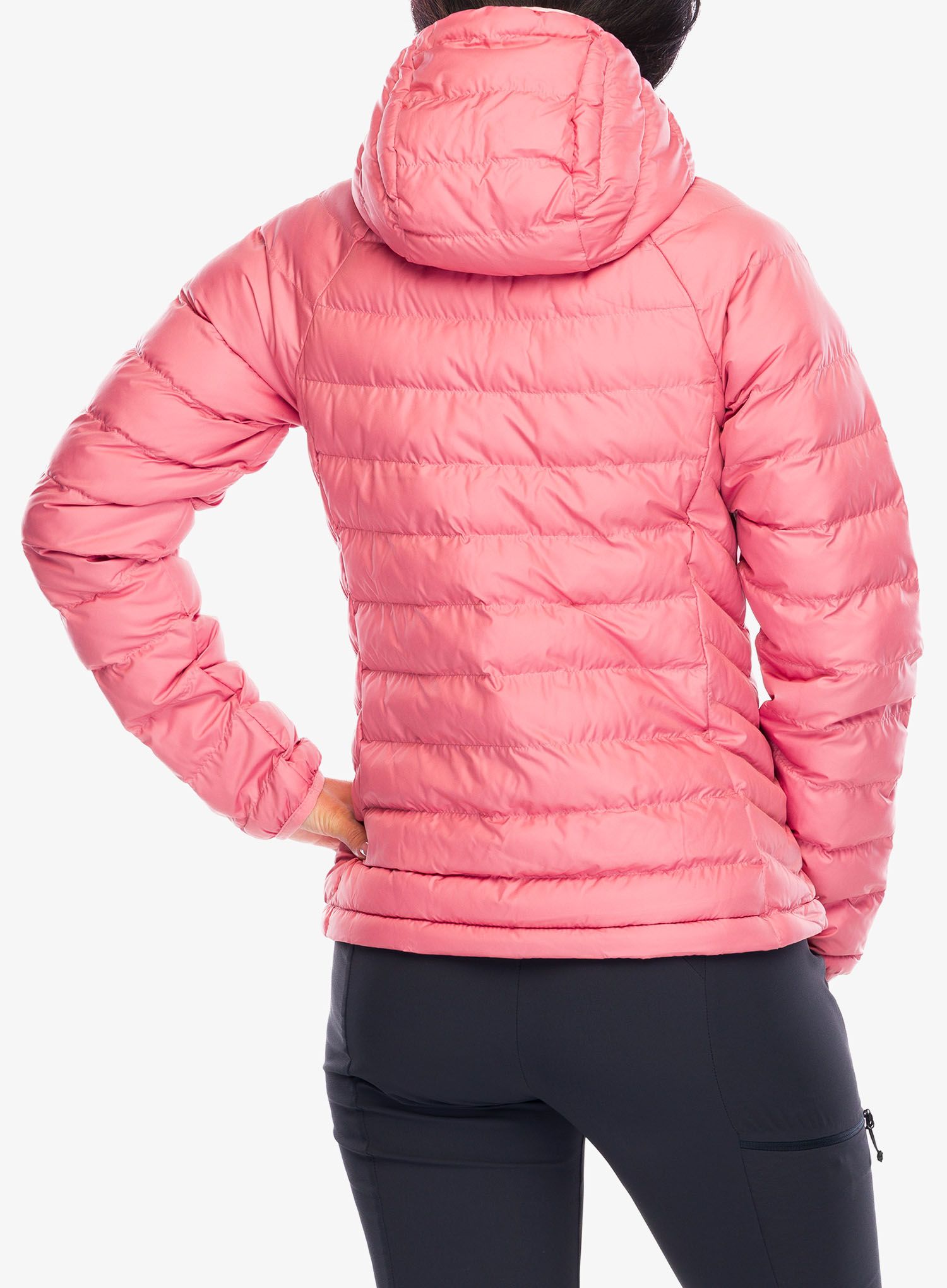 Ženska jakna Columbia Powder Lite II Hooded Jacket - pink agave