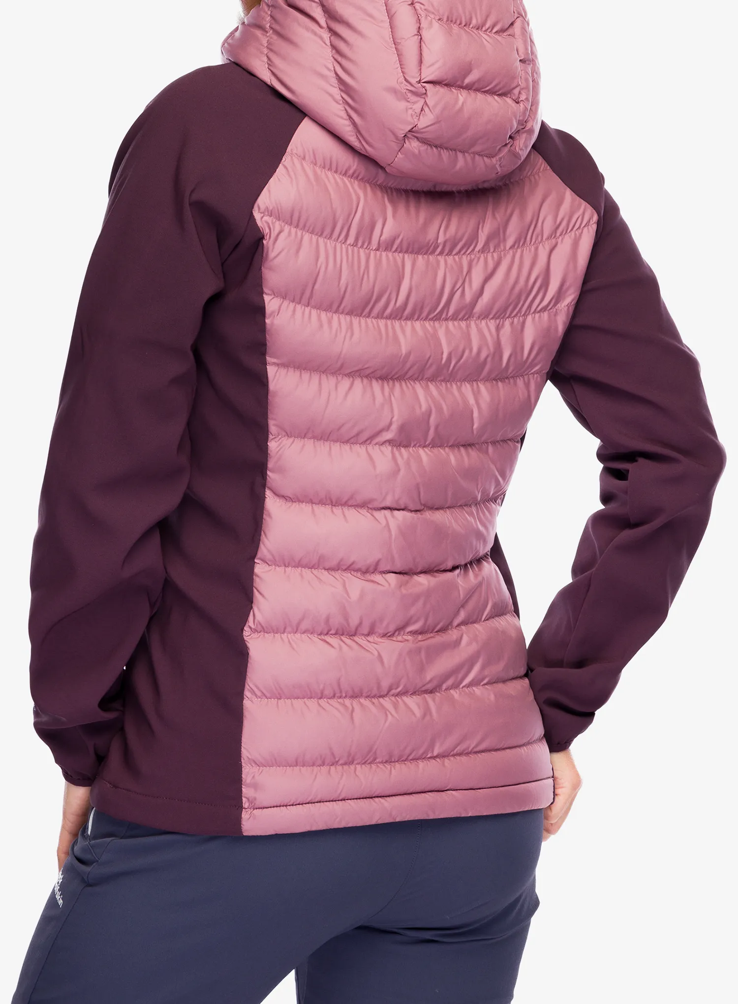 Ženska jakna Columbia Powder Lite II Hybrid Hooded Jacket - safari/stone green