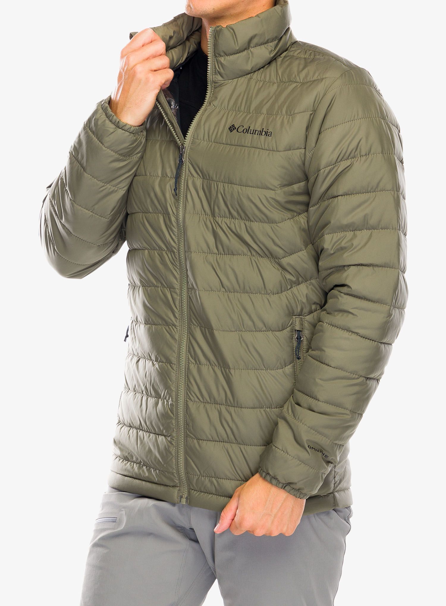 Sintetična jakna Columbia Powder Lite II Jacket - stone green