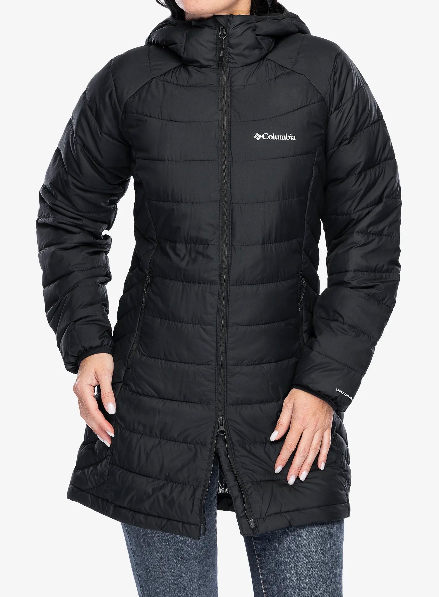 Ženski plašč Columbia Powder Lite II Mid Jacket - black