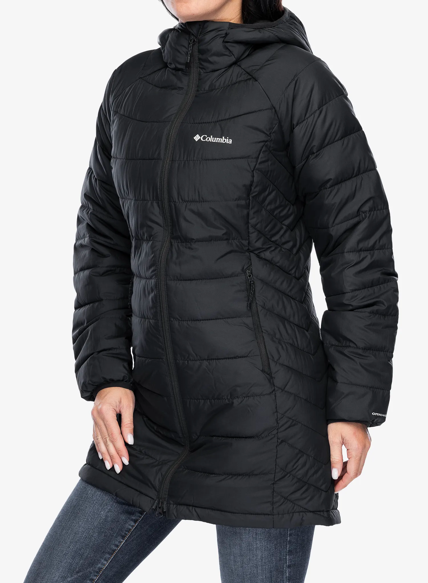 Ženski plašč Columbia Powder Lite II Mid Jacket - black