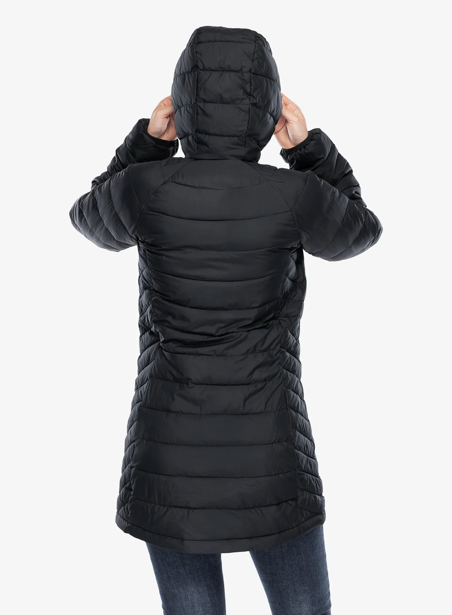 Ženski plašč Columbia Powder Lite II Mid Jacket - black